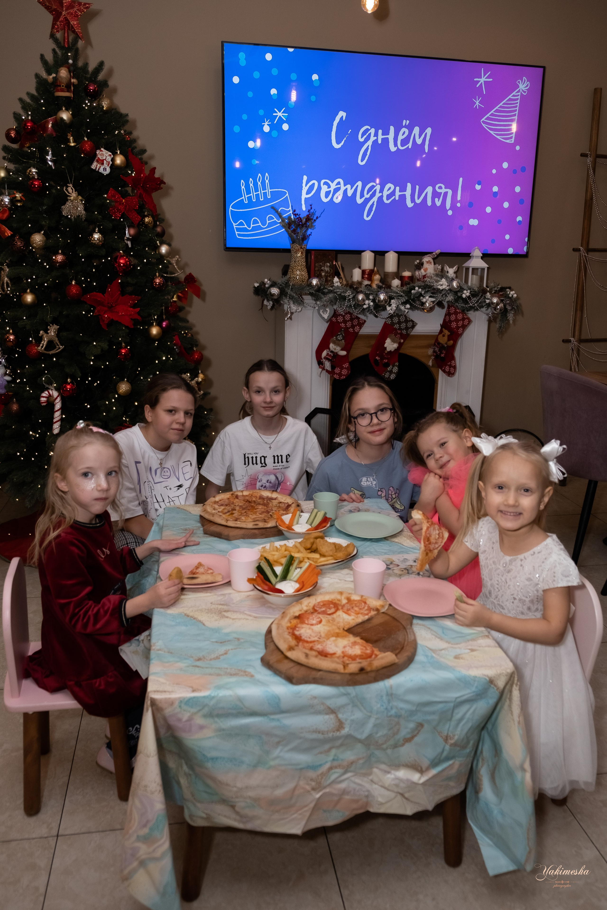 День рождение ребенка. Семейный и женский фотограф в Санкт-Петербурге