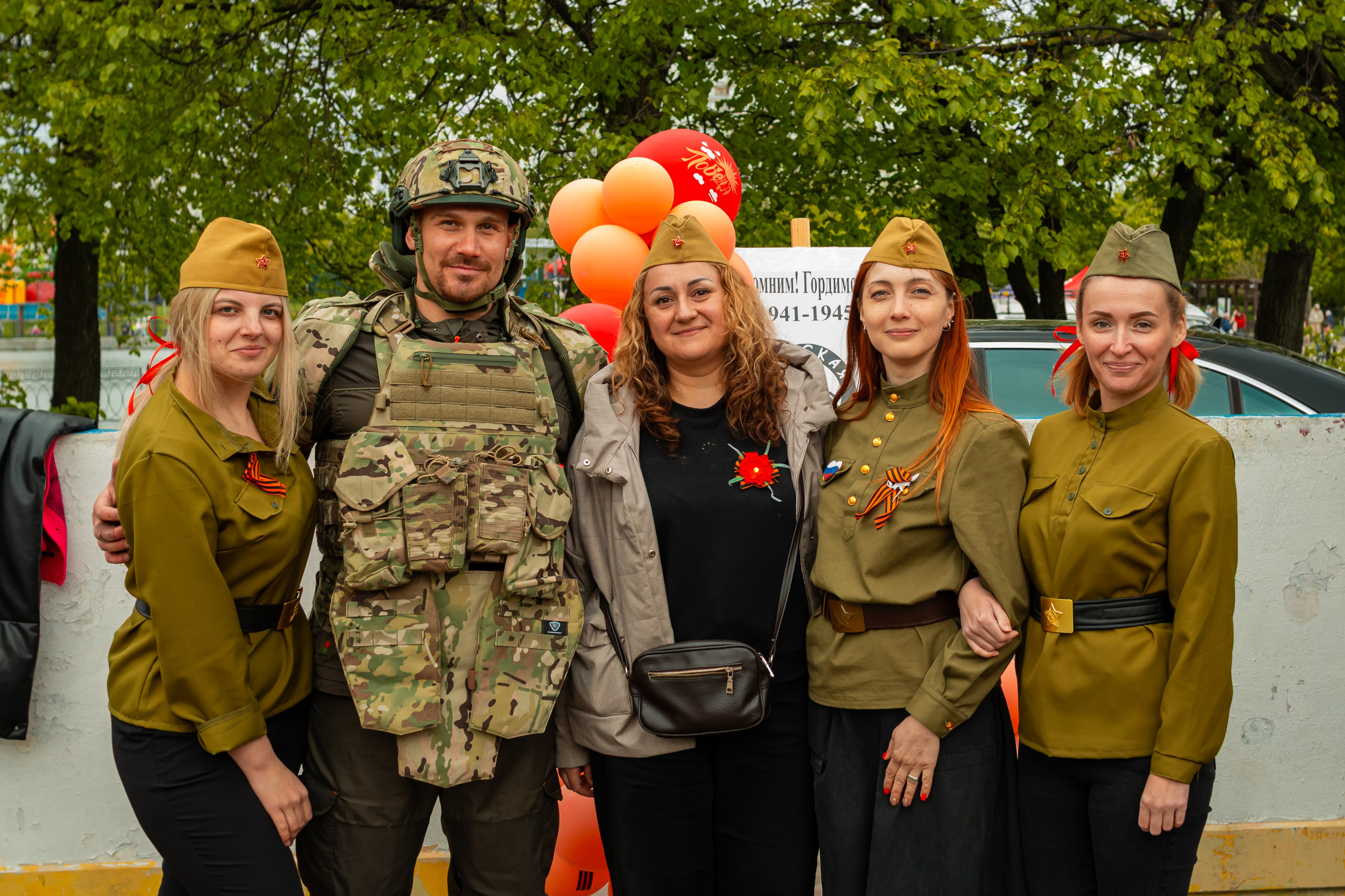 Репортаж с 9 мая 2025 года, День Победы! ВАО Москва. Фотограф Илья Варакин