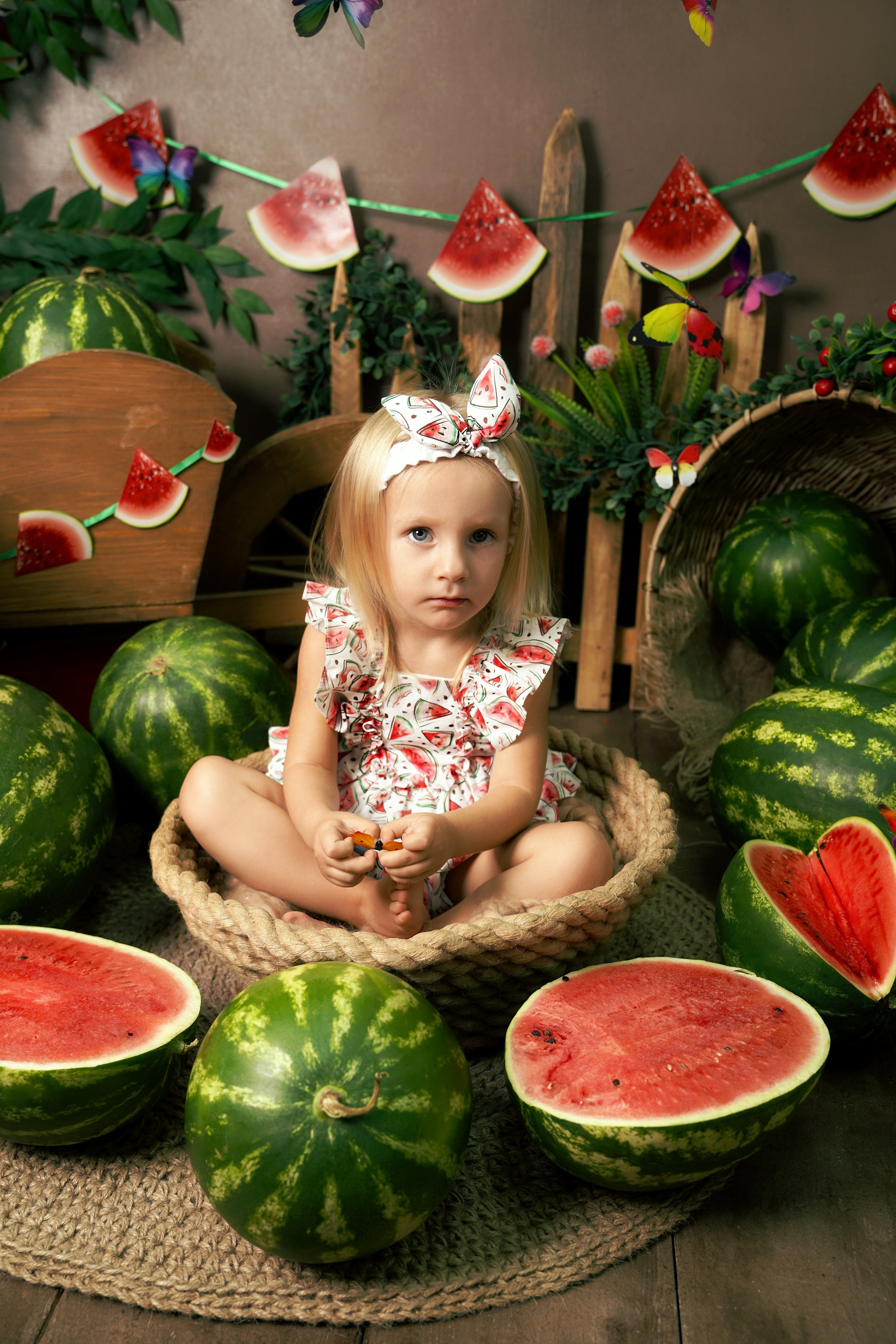 Фотопроект АРБУЗИКИ. Фотограф новорожденных, детей до года и беременных в Симферополе