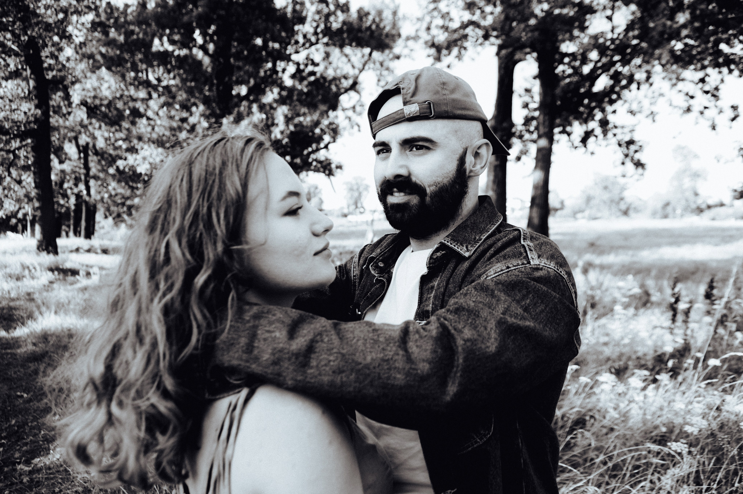 Лес.закат.Вика и Денис. Детский и семейный фотограф Катерина Мишина