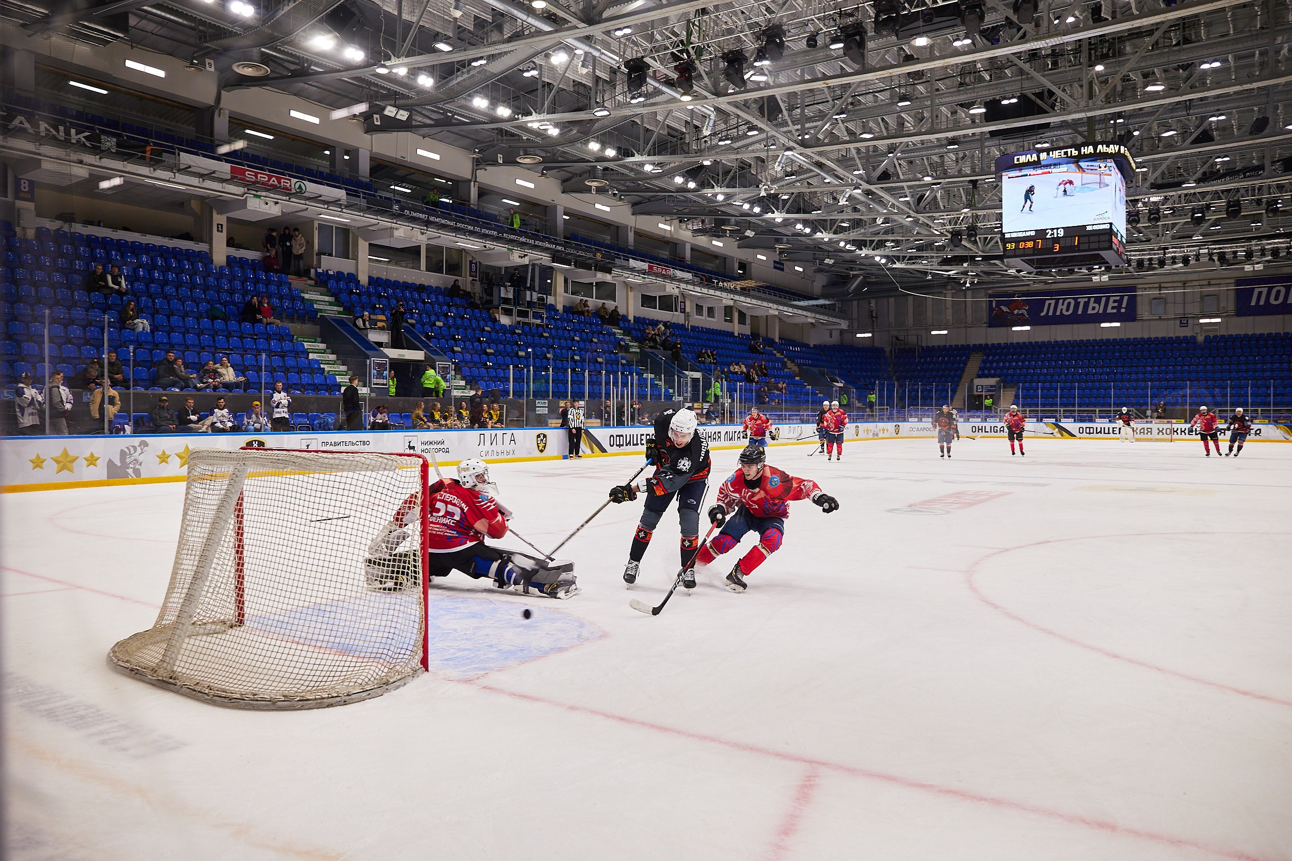 Репортаж. Офицерская хоккейная лига 2025 год. Спортивный фотограф Некрасов Денис