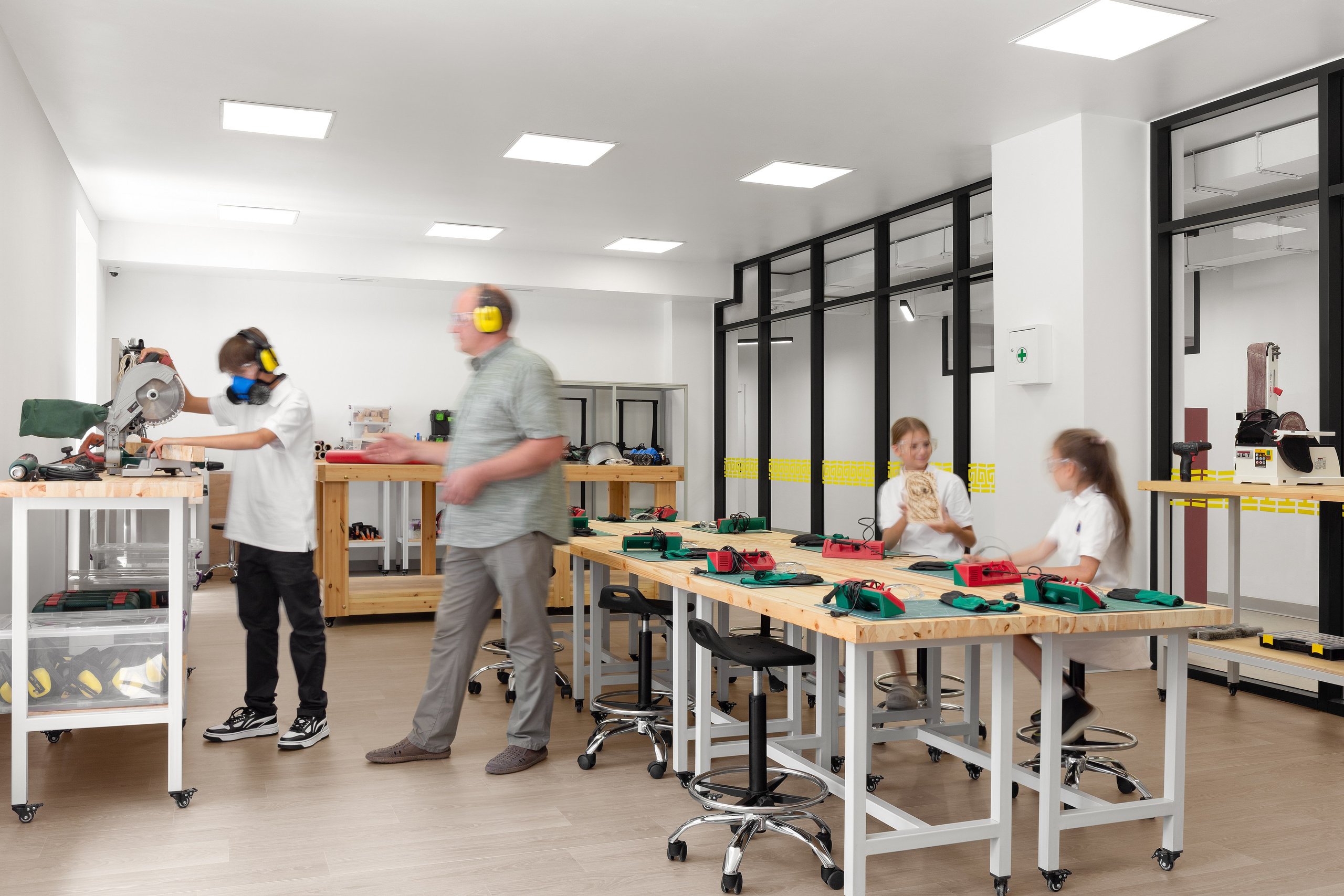 RS Group — Prometheus School. Roman Yakunin — interior photographer in Almaty, Kazakhstan