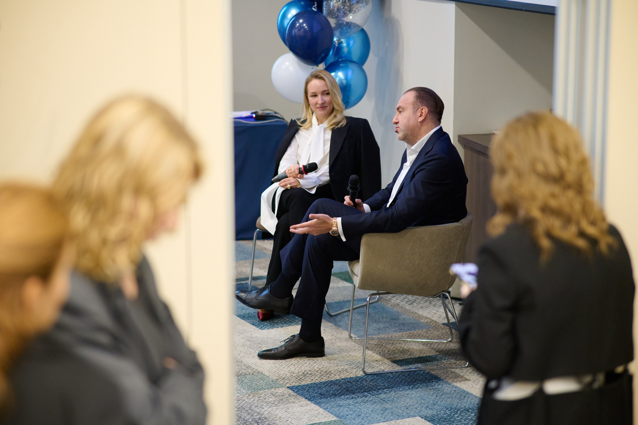 Репортажная съёмка Амбассадорской программы ВТБ в Москва-Сити