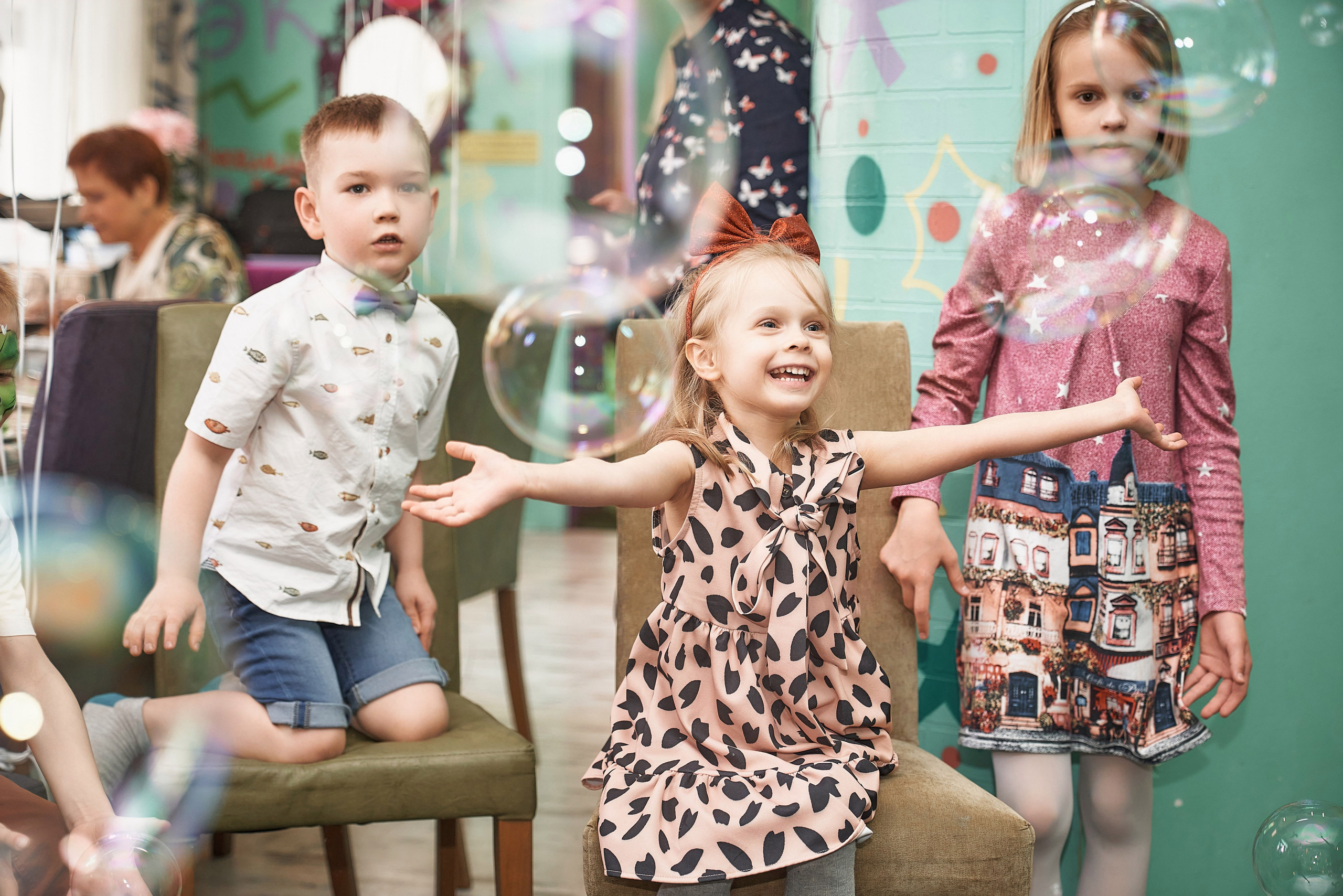 Детская Фотосессия в кафе Андерсон — день рожденье, 1 годик