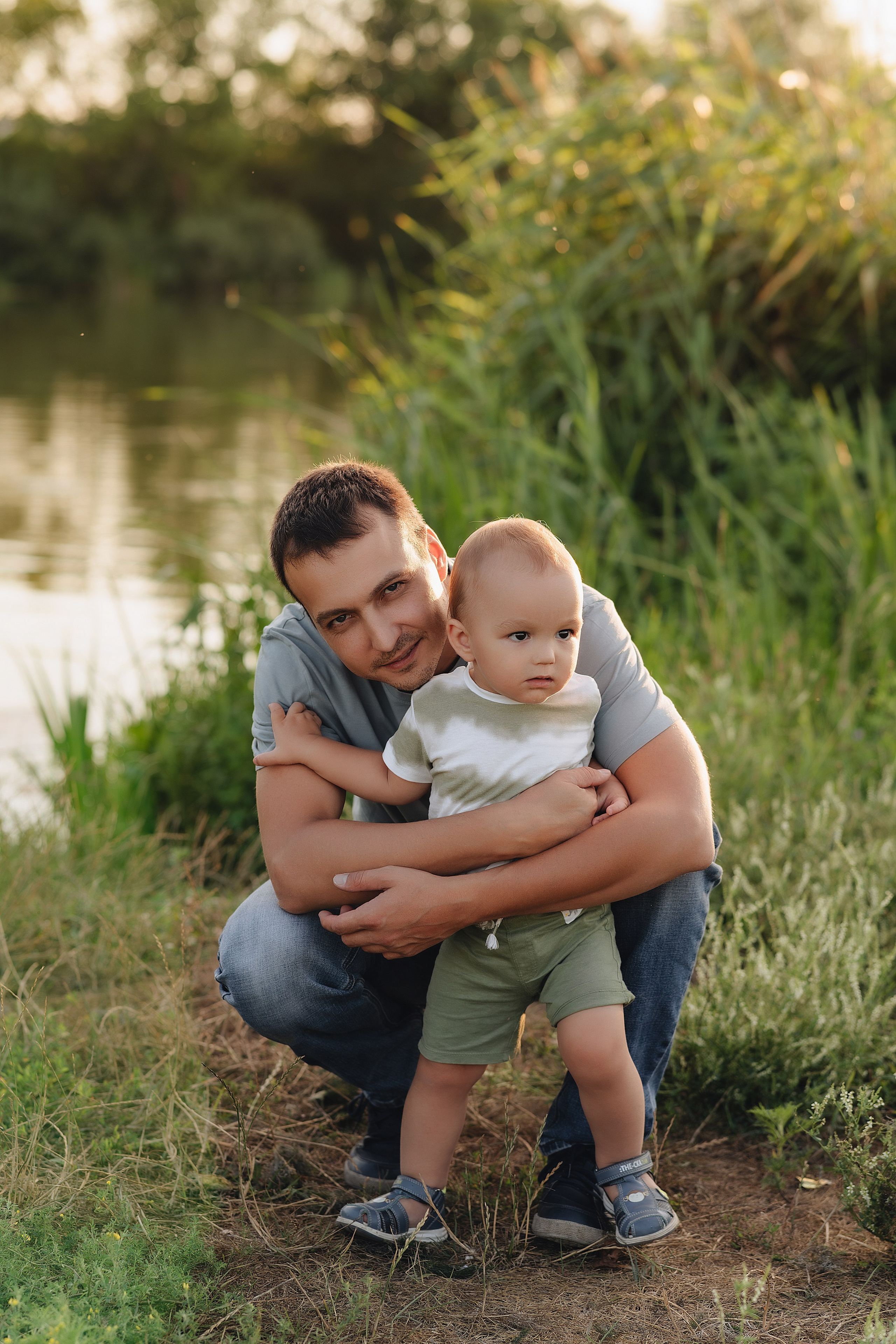 Семейная съемка на закате. Фотограф Карина Шмулёва. Воронеж и область