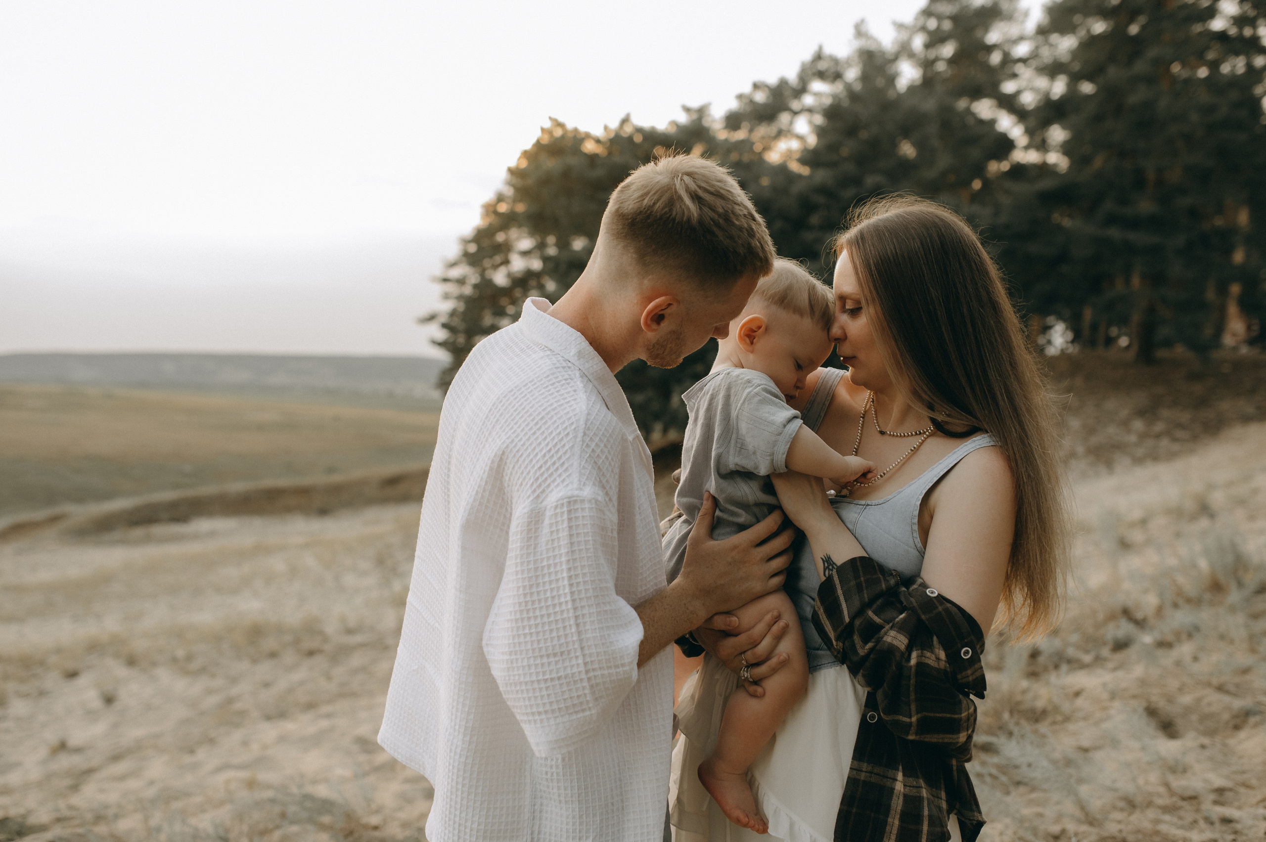 Катя, Олег и Тимоша. Фотограф Мария Стрелкова