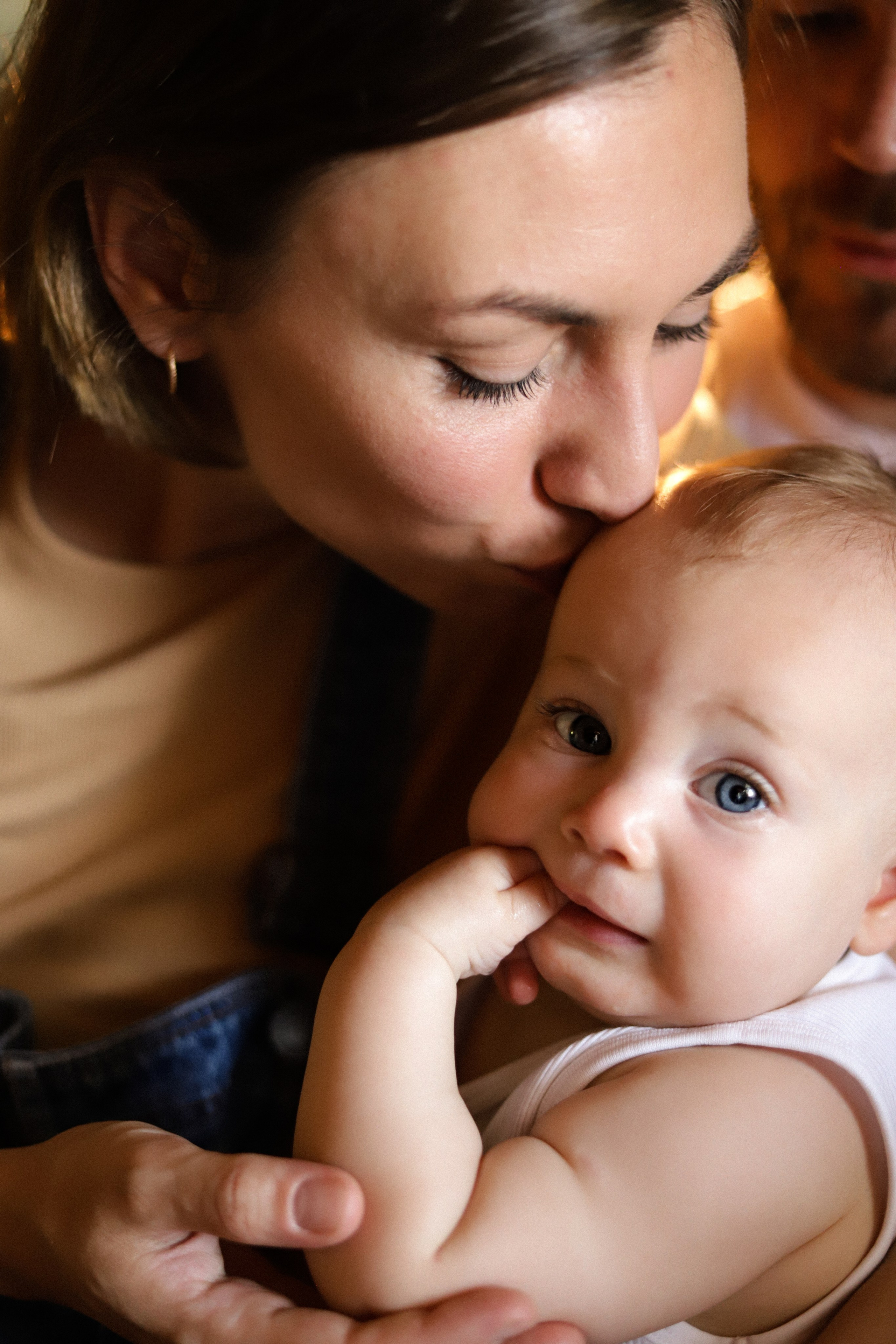 Мария, Максим и малышка. Фотограф Москва и Санкт-Петербург