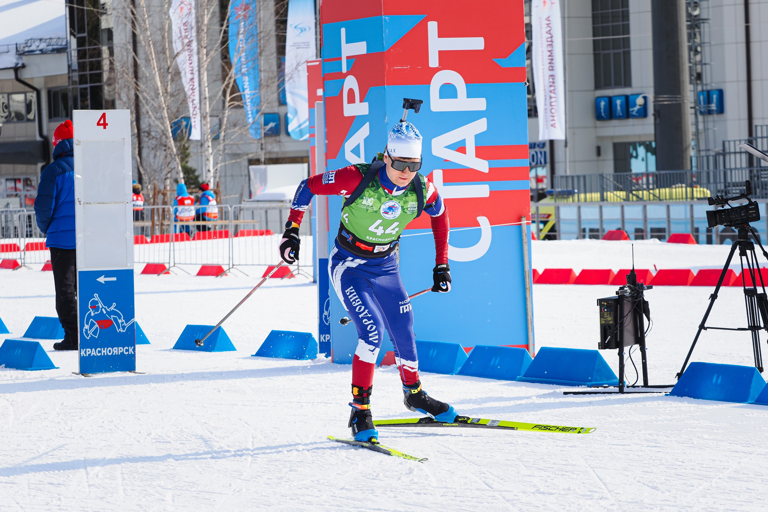 Биатлон / Первенство России. Репортажный фотограф Алексей Козьмин