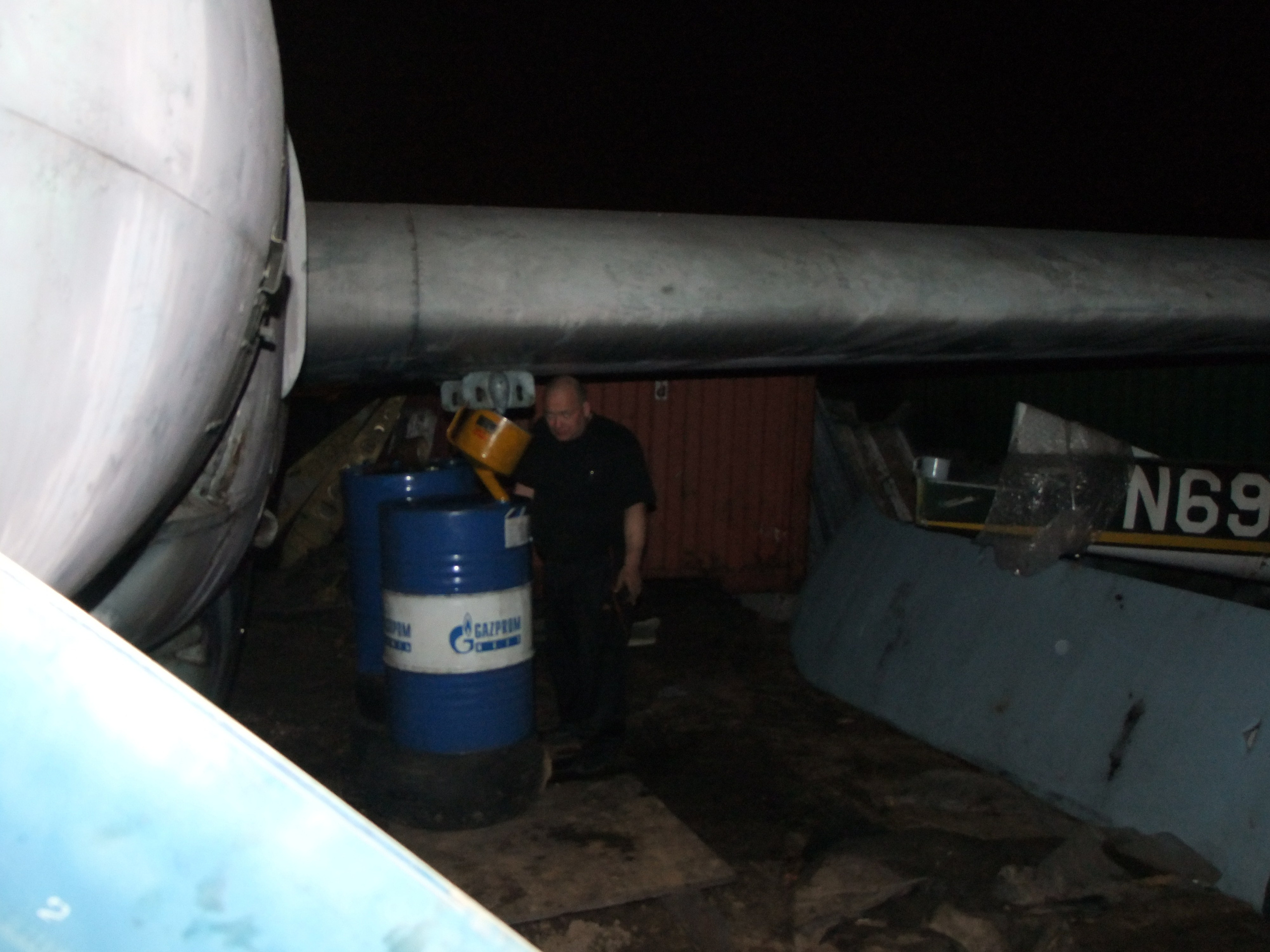 Ил-14Т «Голубая Мечта» работы в Тушино (2011 г.). Фотоальбом показывающий увлекательный мир авиации и мир медведей Андрея Иванова