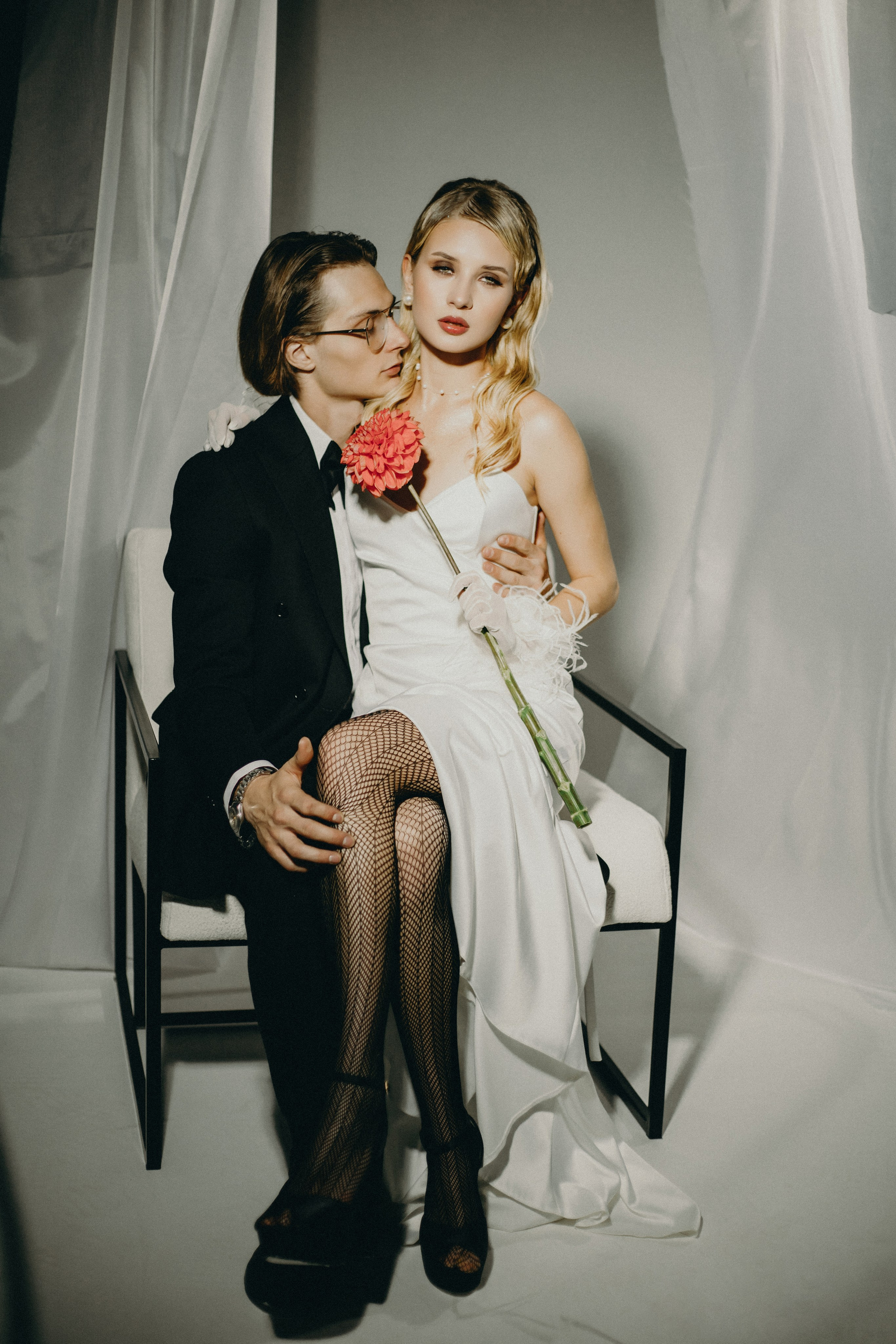 Wedding love-story в студии. Портретный и семейный фотограф в Саратове Елена Шустова