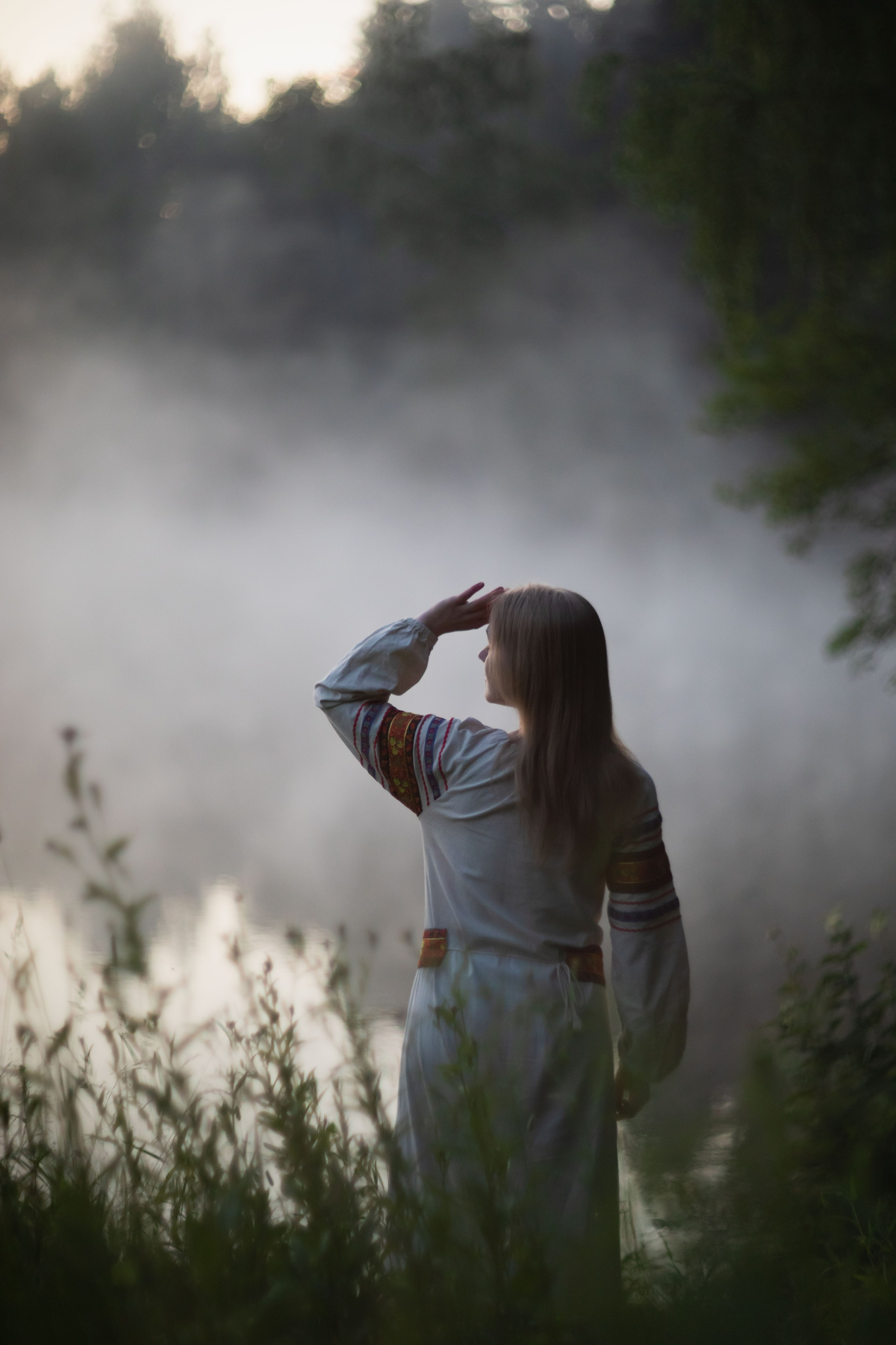 Купальская история на рассвете. Юлия Башкатова, сказочный фотограф, Москва