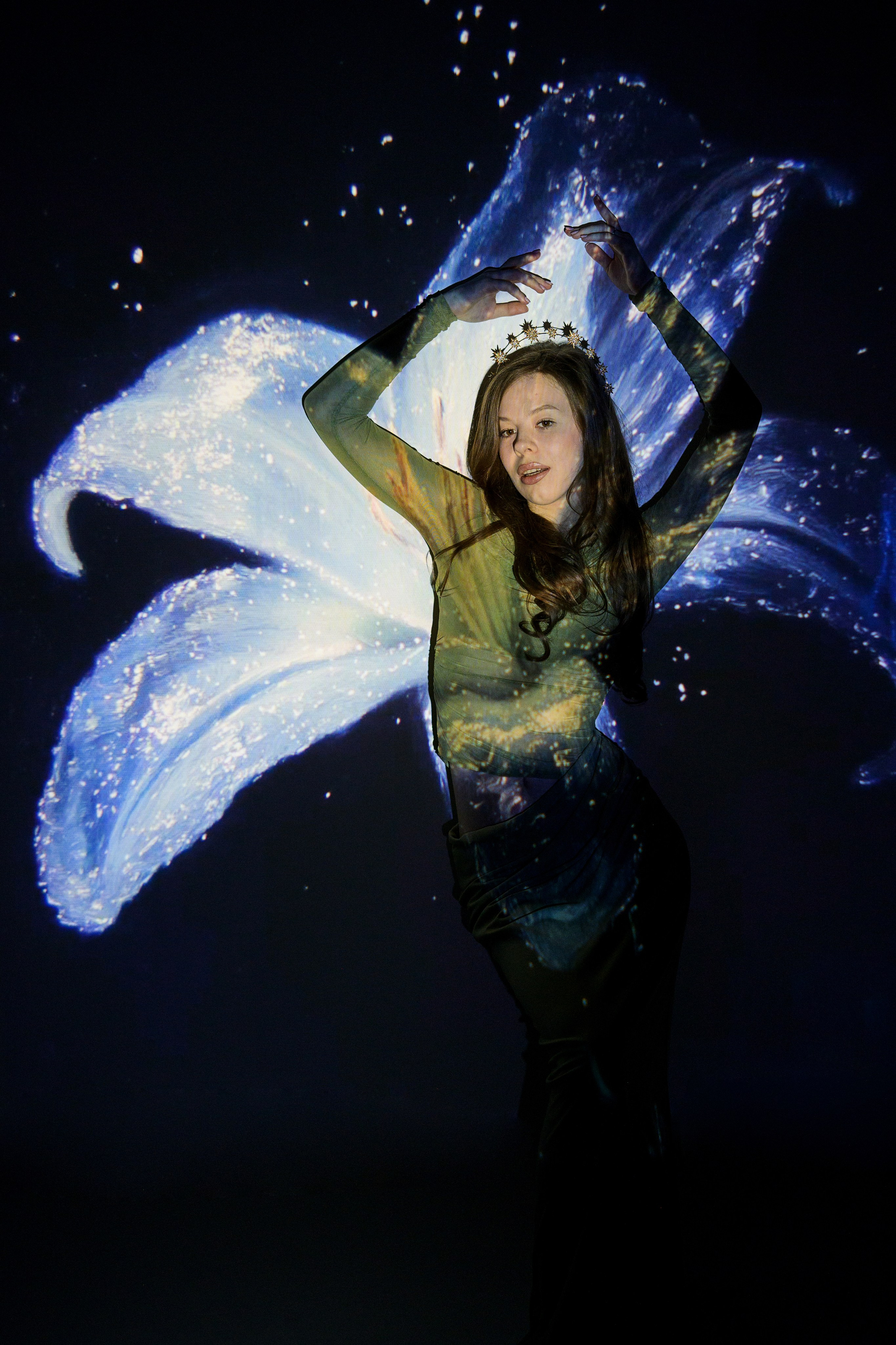 Фотосессия с проектором для Софьи. Фотограф Симферополь Крым Ольга Топоривская