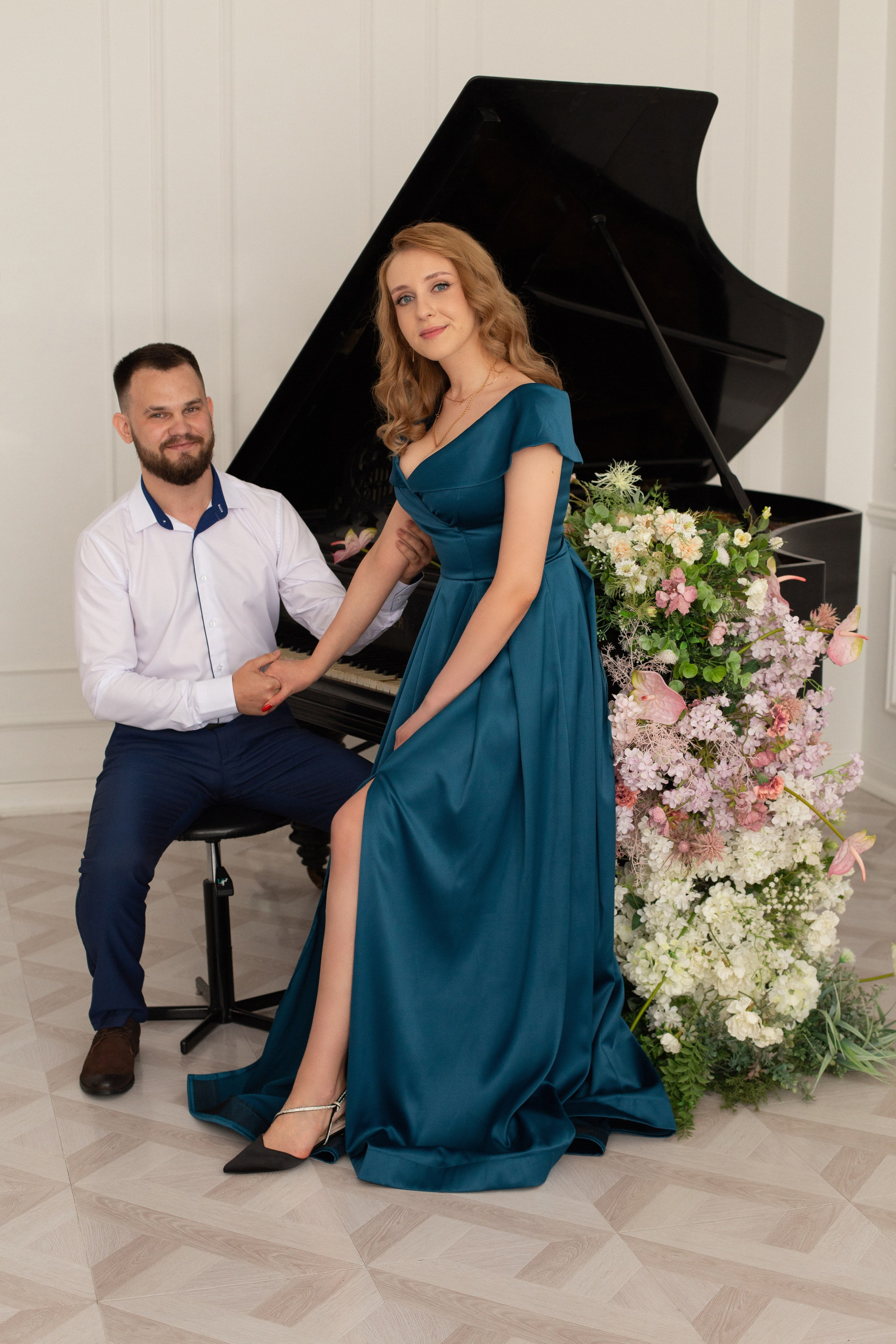 Love story в студии. Фотограф Ставрополь Пятигорск Елизавета Дарина