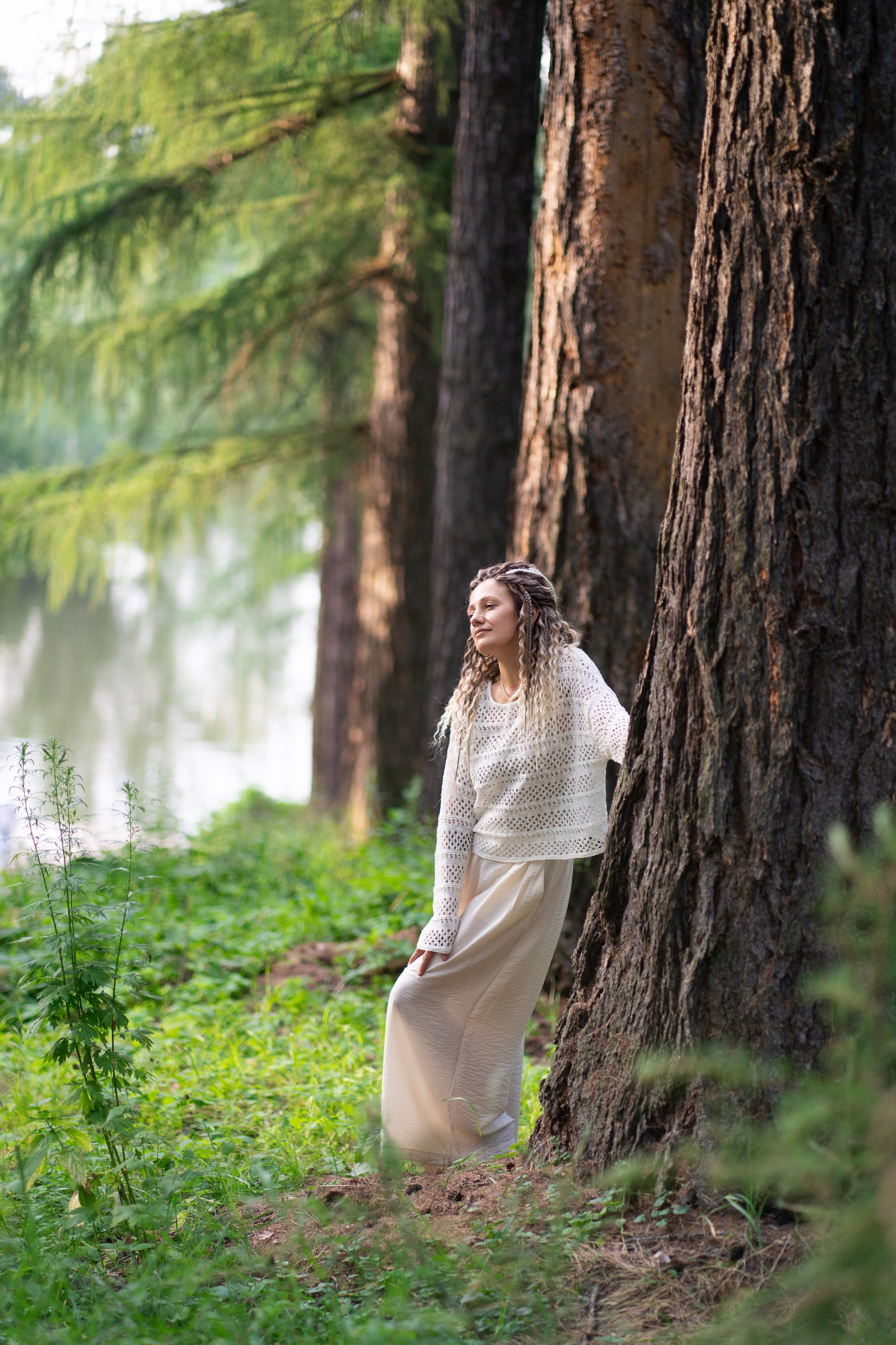 Анна —лесная нимфа. Фотограф Светлана Белоусова