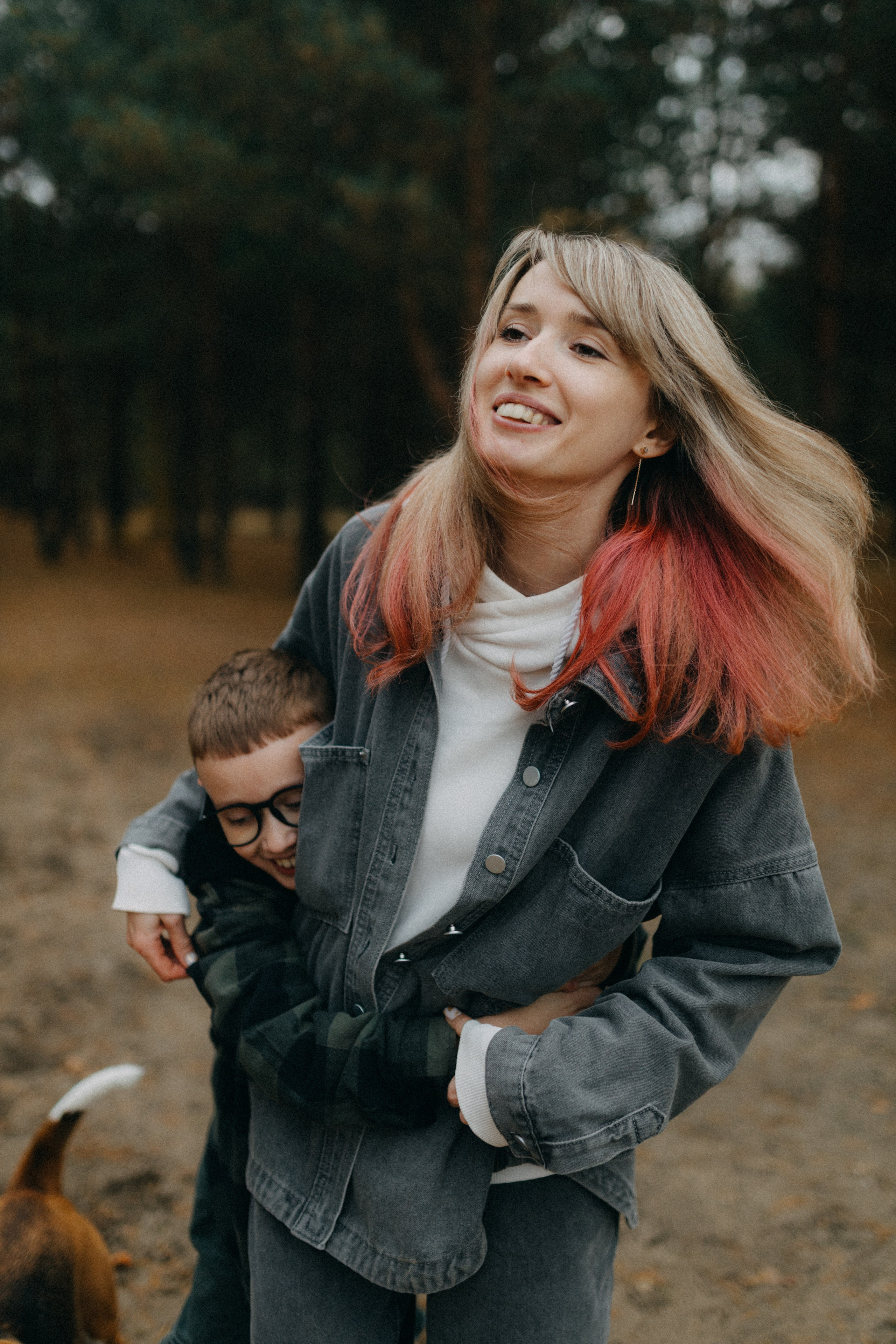 Ксюша & Федя. Прогулка с Лайдом. Фотограф НОГИНСК, Москва, Анастасия Белая