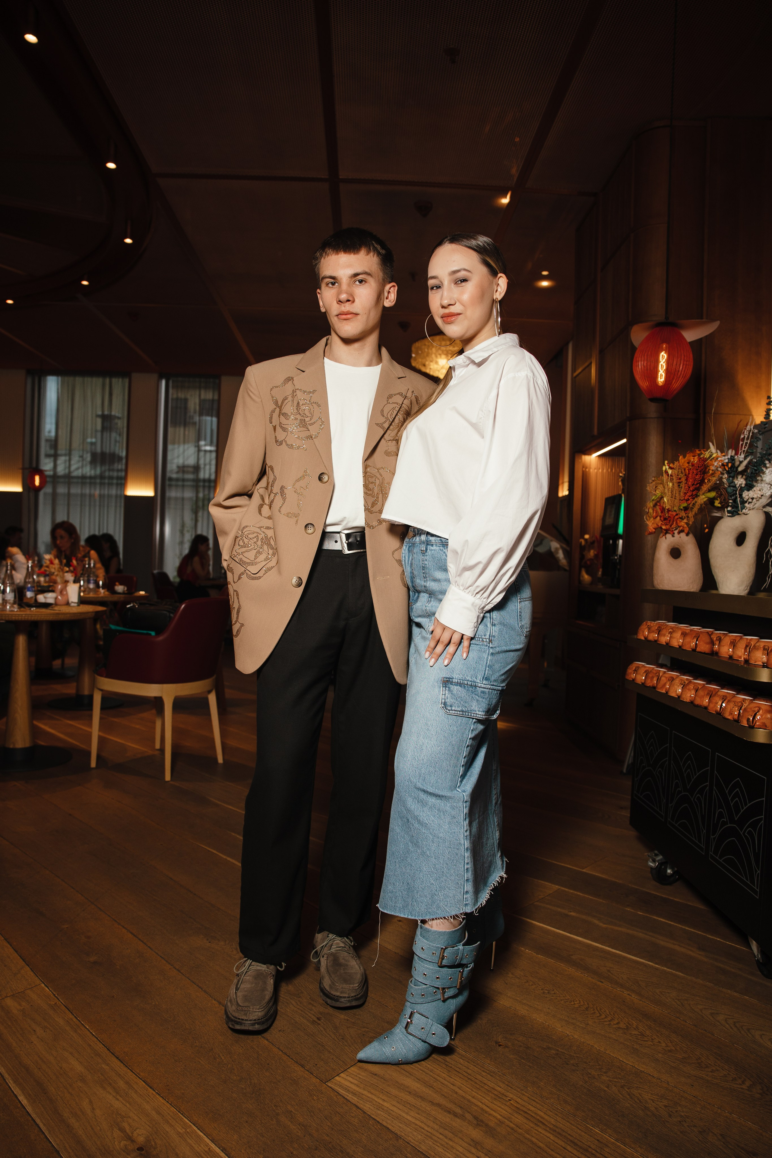 Презентация Russian Fashion Dom в ресторане Shagal. Контент фотограф в Москве и области Елена Кулакова