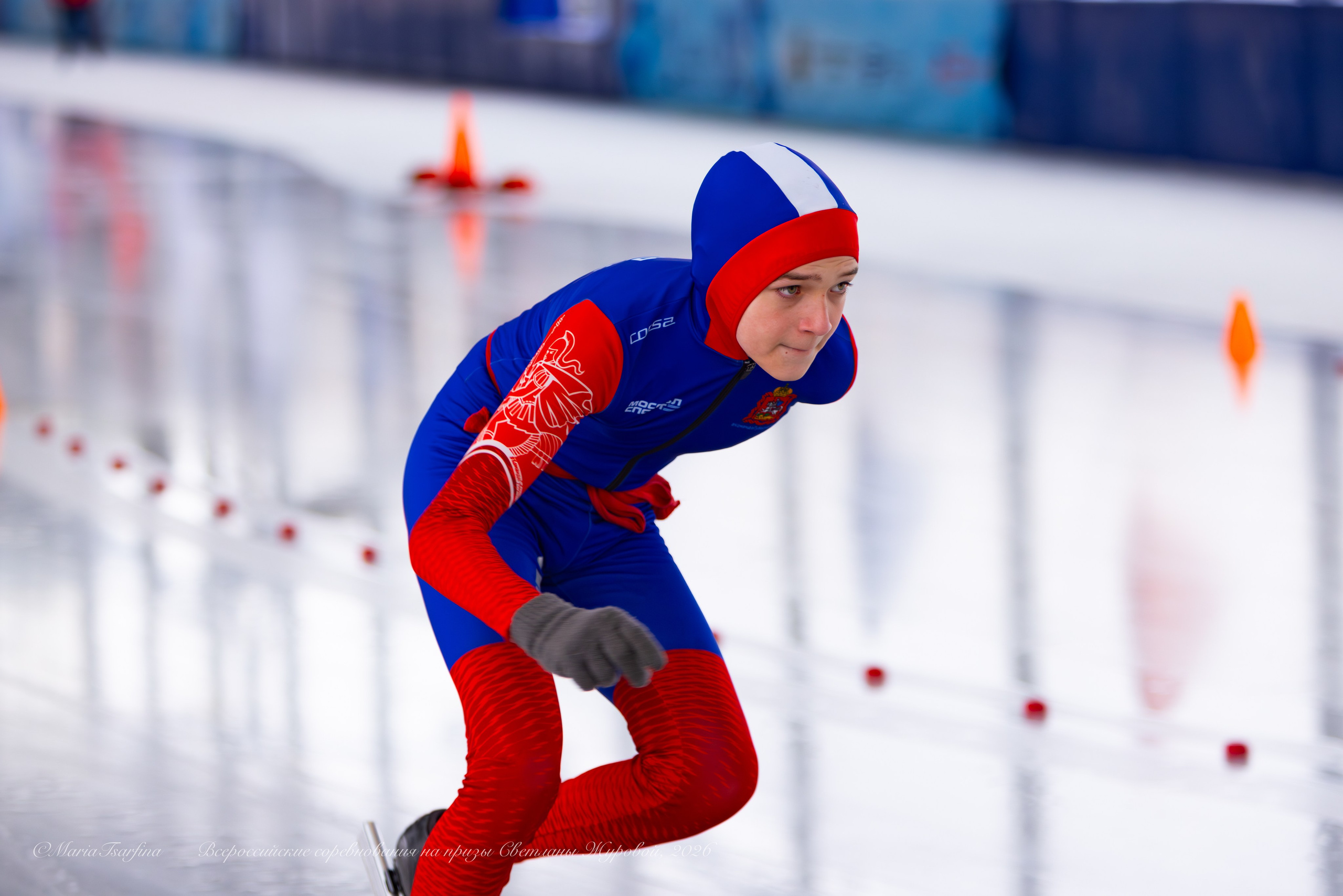 Конькобежный спорт. Спортивная съемка Мария Царфати