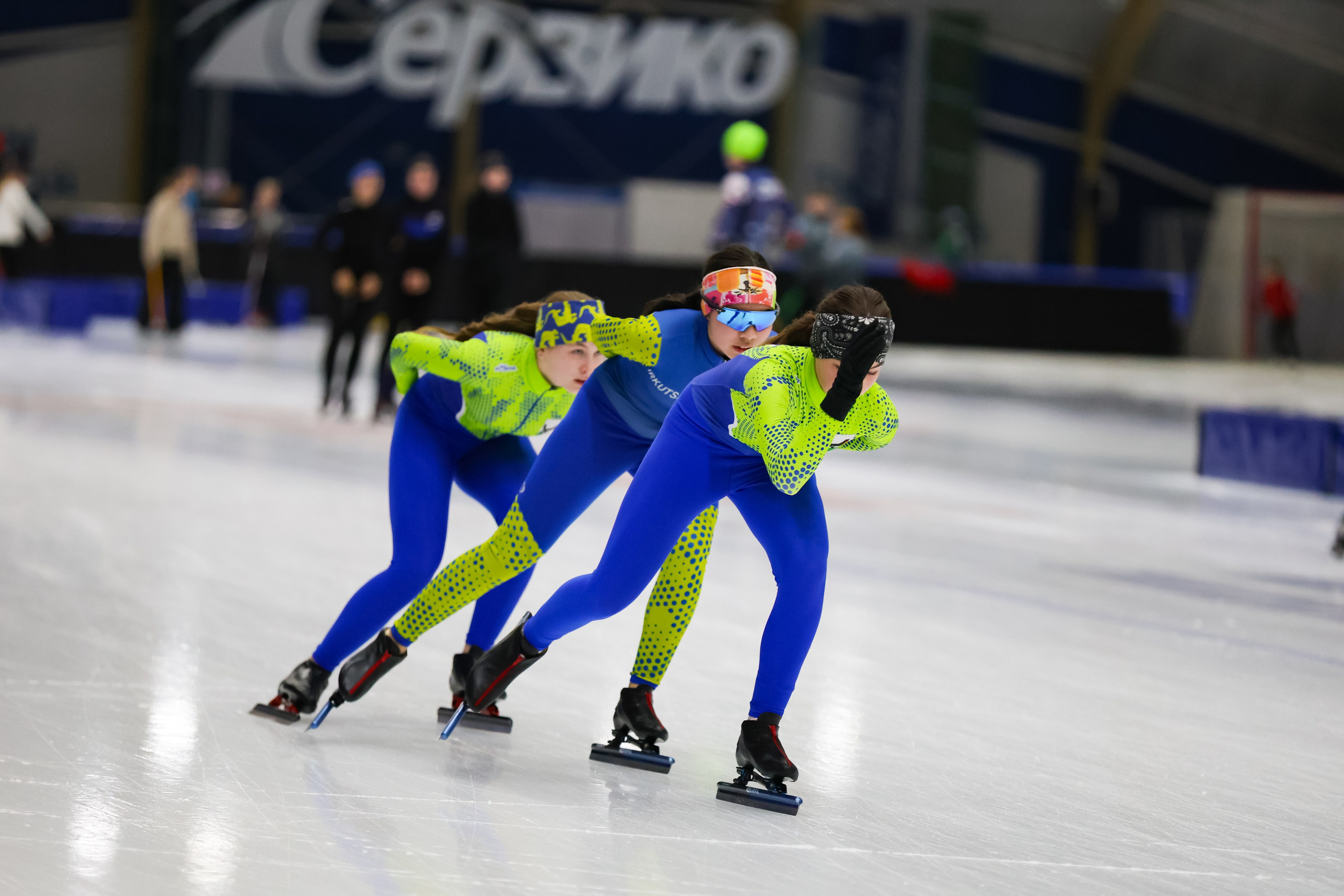Тренировки. Конькобежный спорт. Иркутск, 2026. Спортивная съемка Мария Царфати