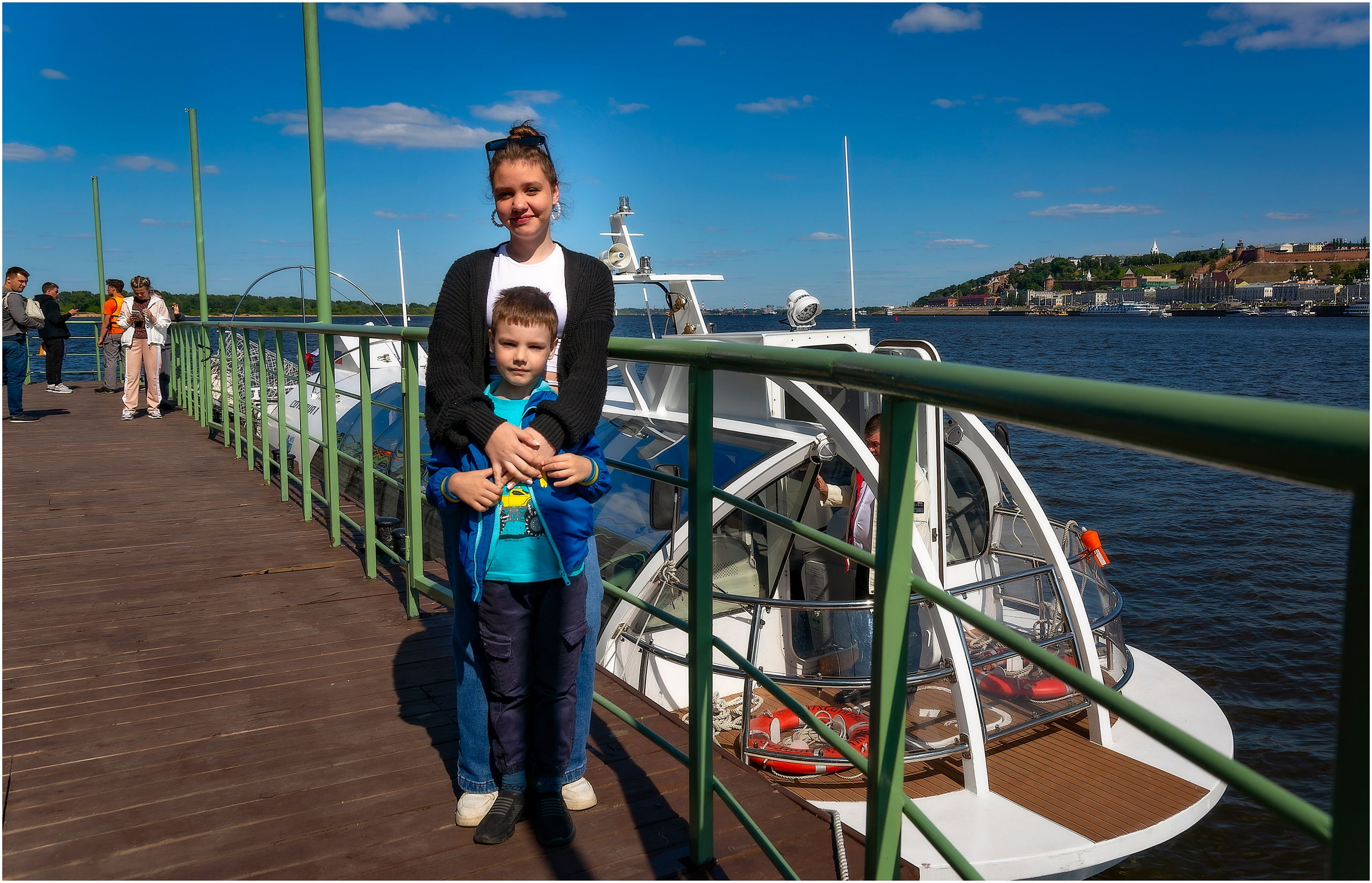 Александр и Наталья с детьми. Лев Постнов.Фотограф. Нижний Новгород