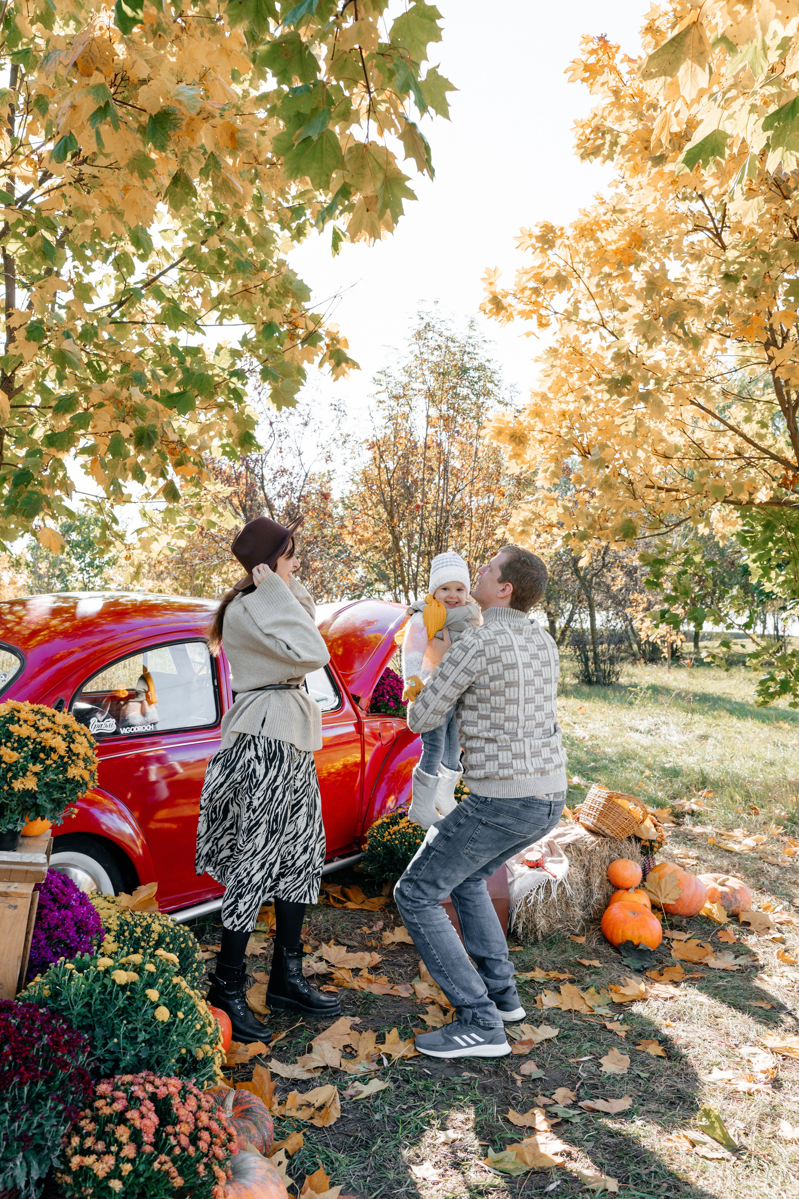 Ослепительная осень в кадре. Ваш семейный фотограф в Минске — Вика Трегубова