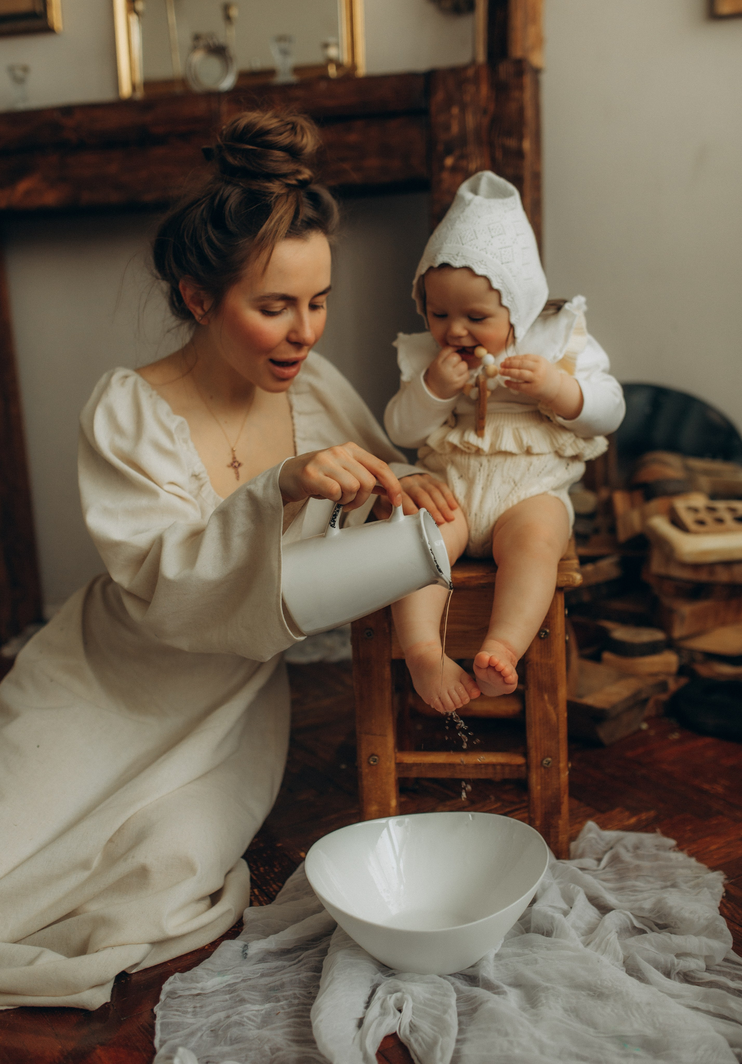 Семейная съемка в студии. Семейный и детский фотограф в Москве Антонина Смирнова