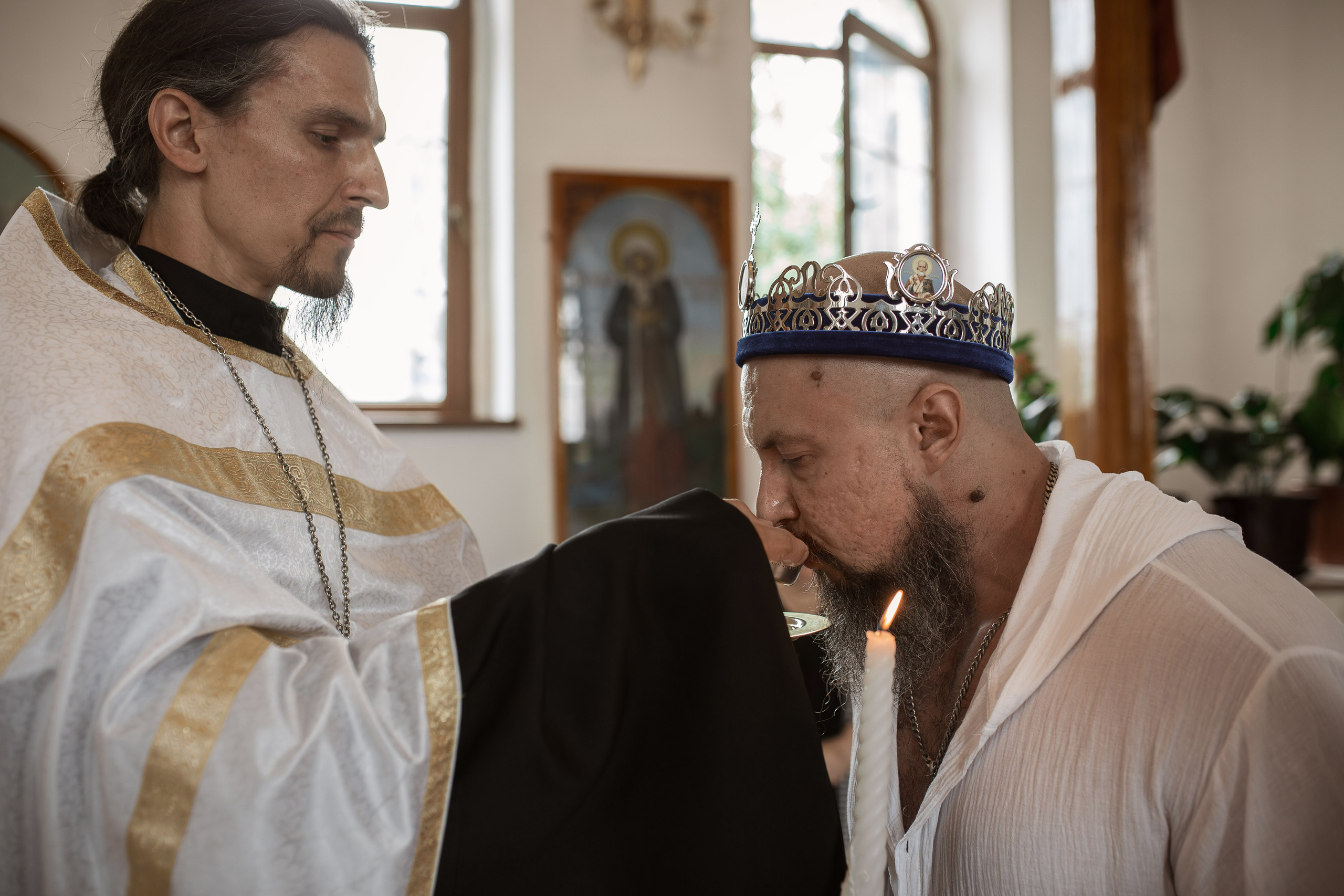 Венчание Алексея и Виктории. Фотограф на Крещение и Венчание в Ташкенте