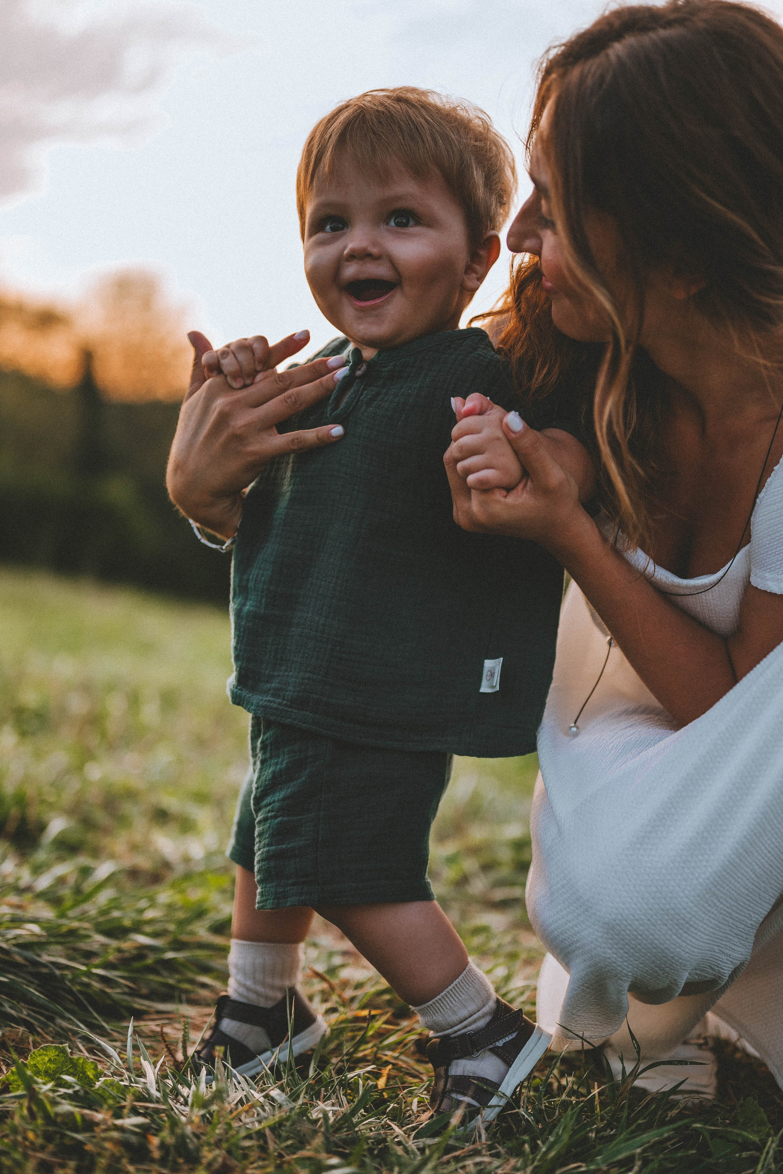 Лев с родителями на закате. Фотограф Кристина Пархоменко