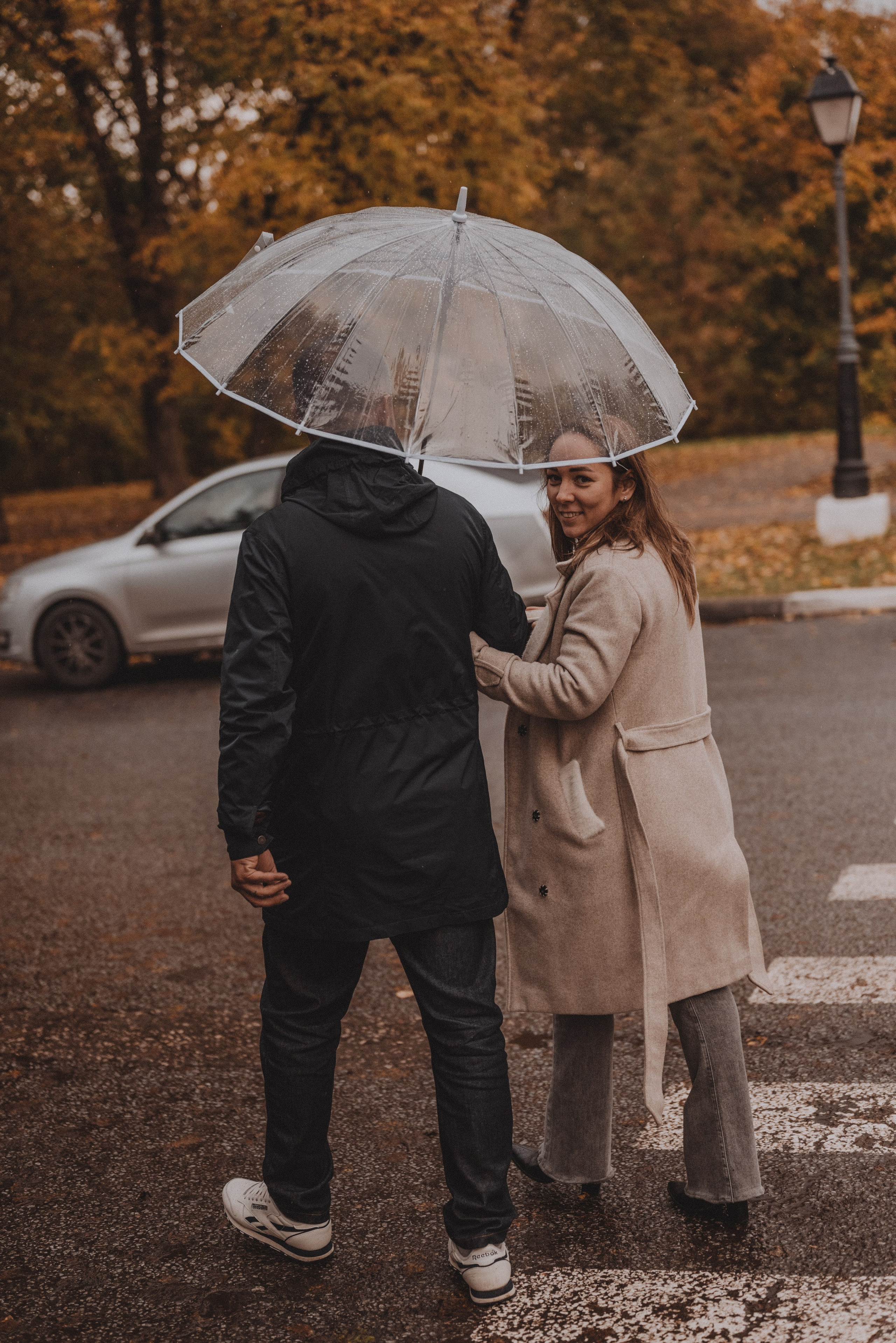 Под дождем. Павел и Виктория. Фотограф Кристина Пархоменко