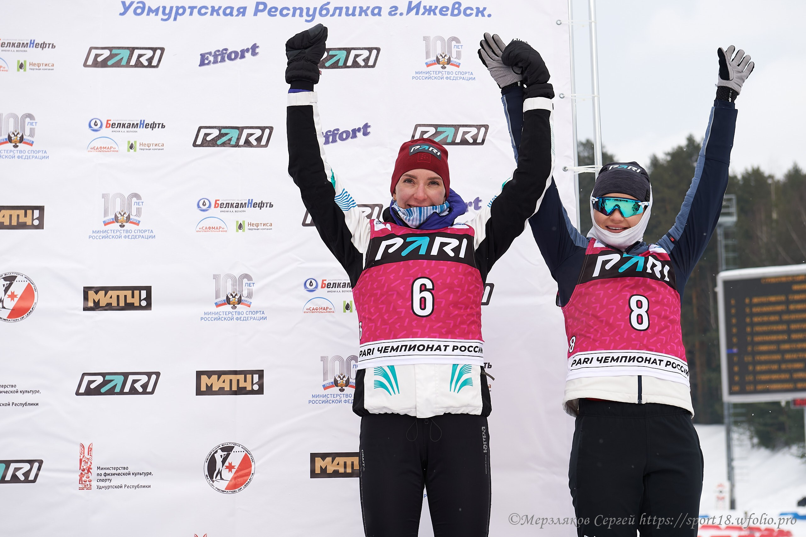 Биатлон. Ижевская винтовка 2023. Спортивный репортажный фотограф в Ижевске Сергей Мерзляков