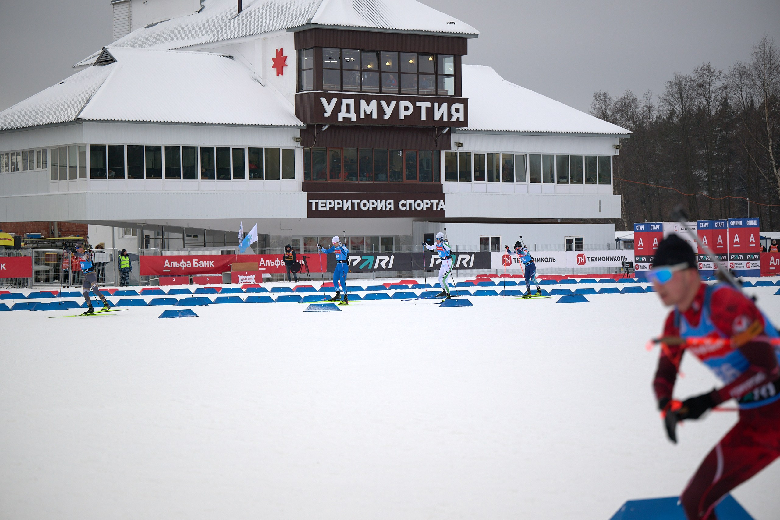 Биатлон. Чемпионат России — 2024/2025, 3-й этап, Ижевск. Ижевская винтовка. Спортивный репортажный фотограф в Ижевске Сергей Мерзляков