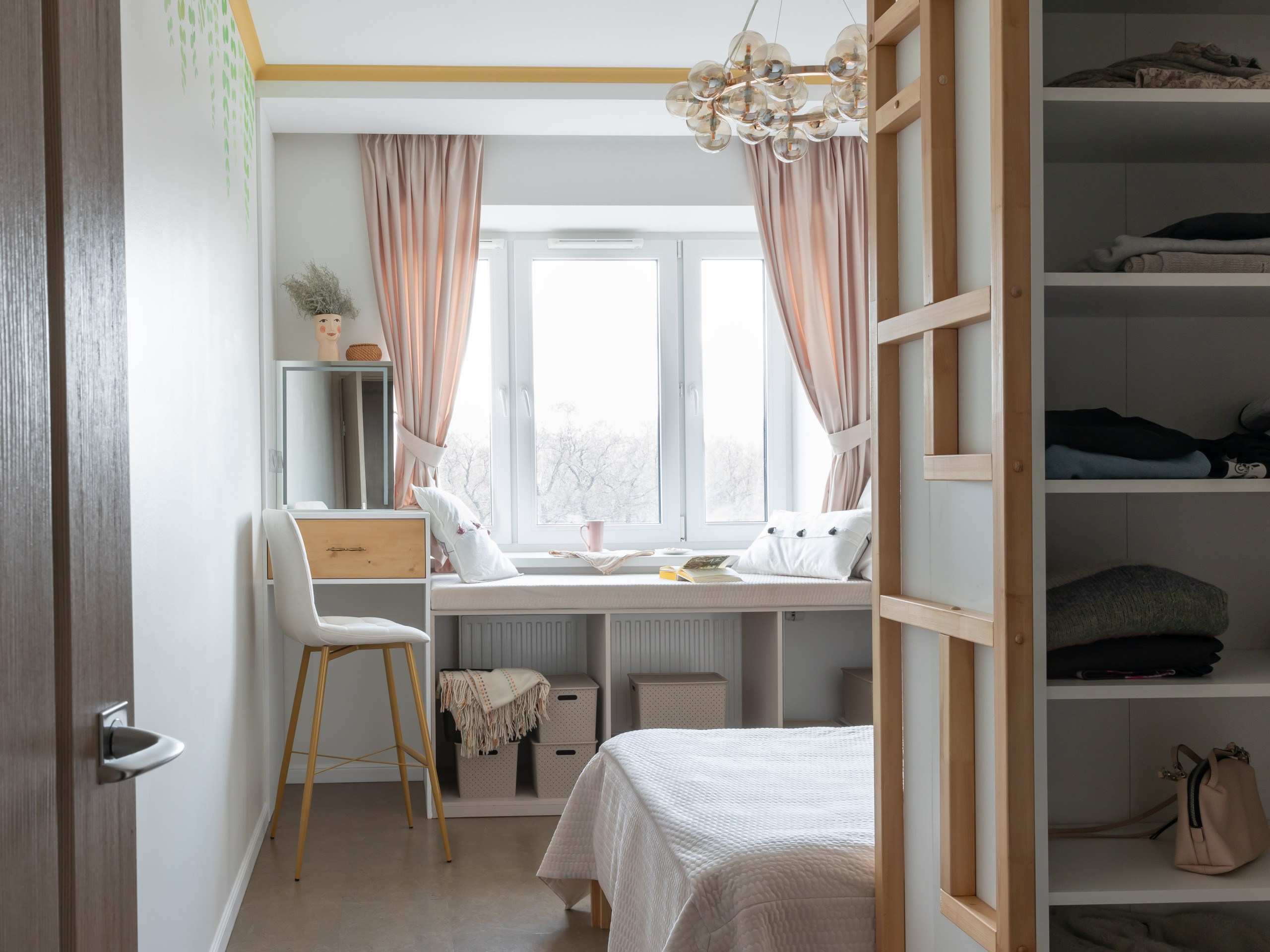 Комната для девочки-подростка. Дизайн интерьеров Екатерина Бубнова