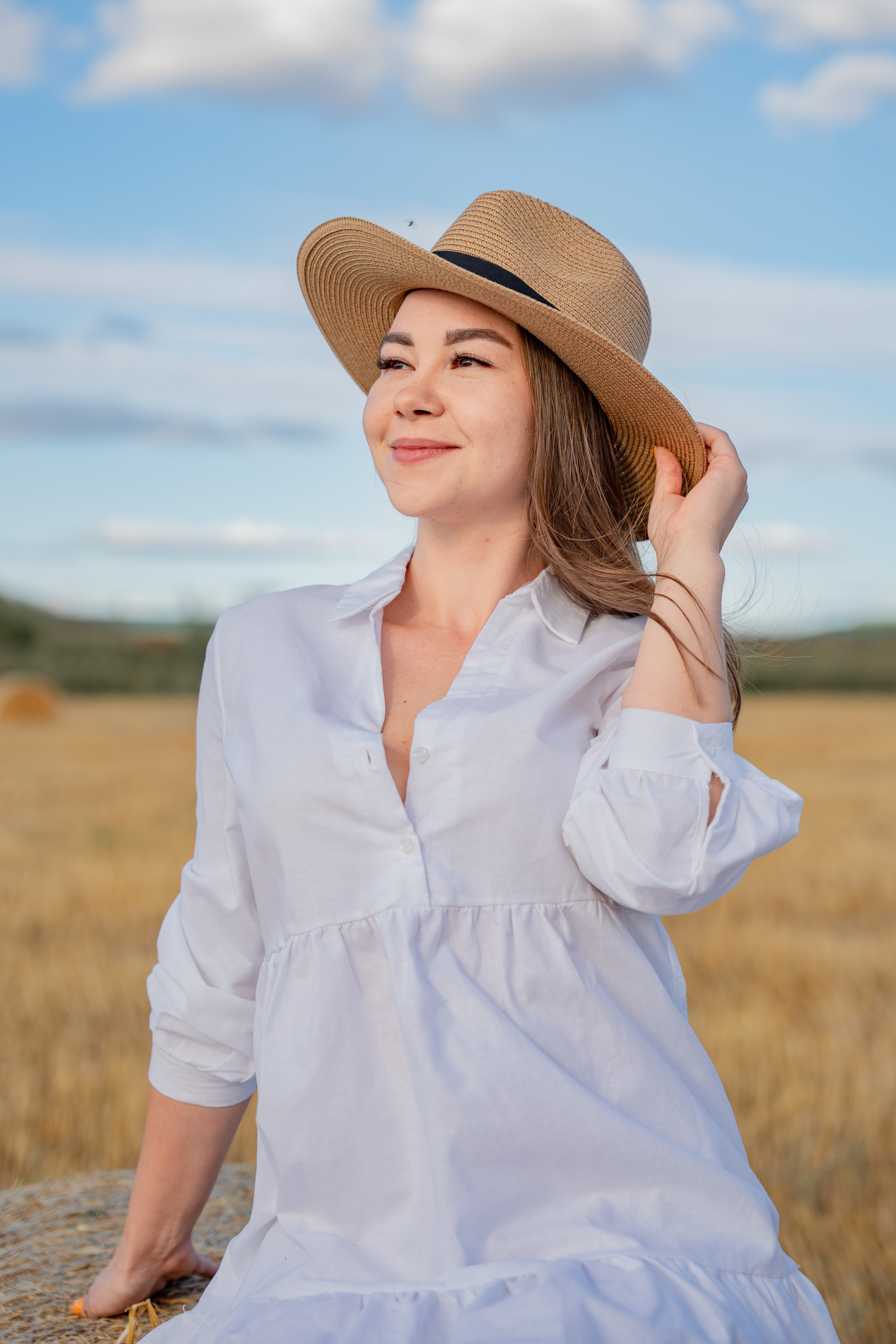 Ольга в поле