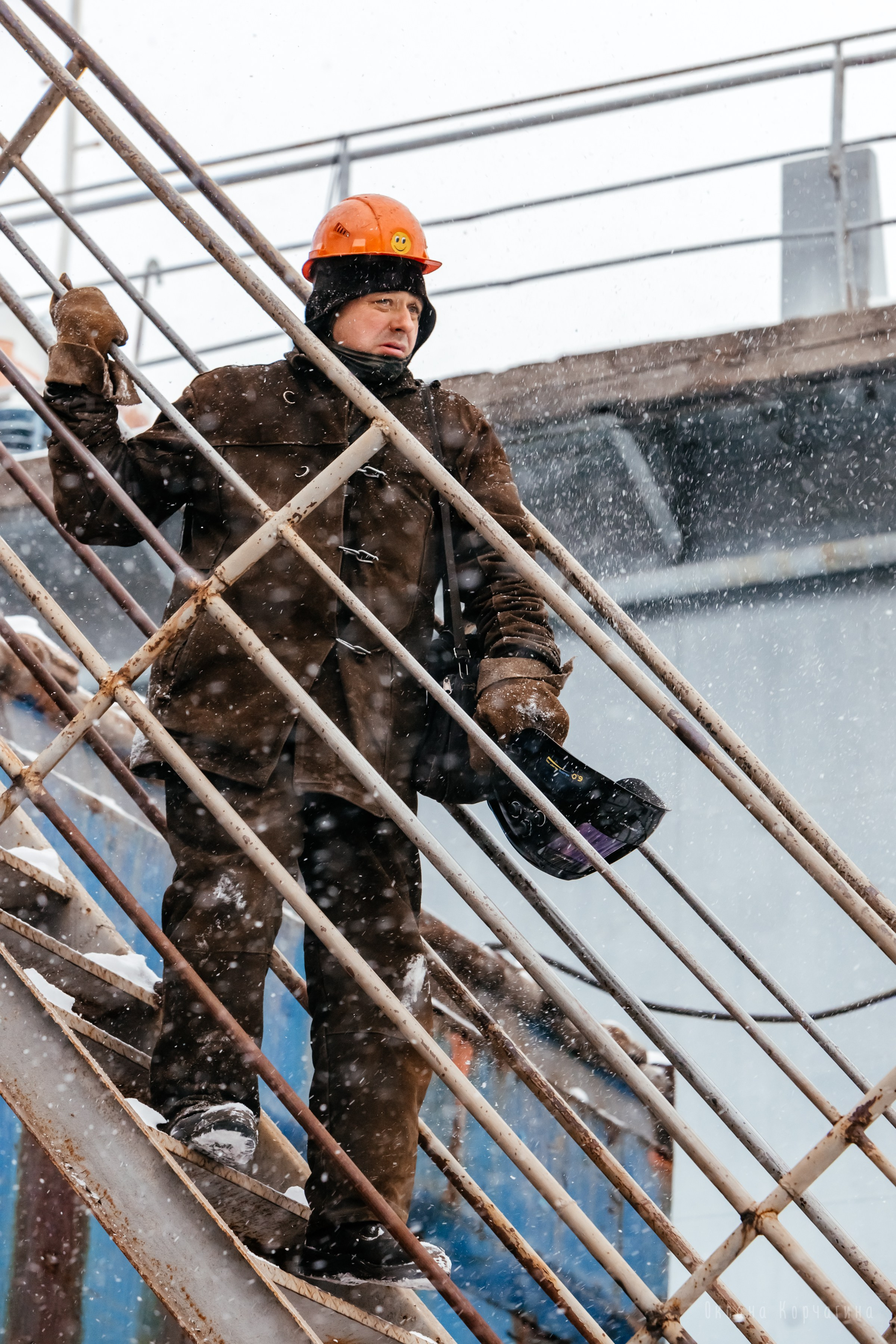 Судоремонтный центр. Фотограф в Красноярске Оксана Корчагина