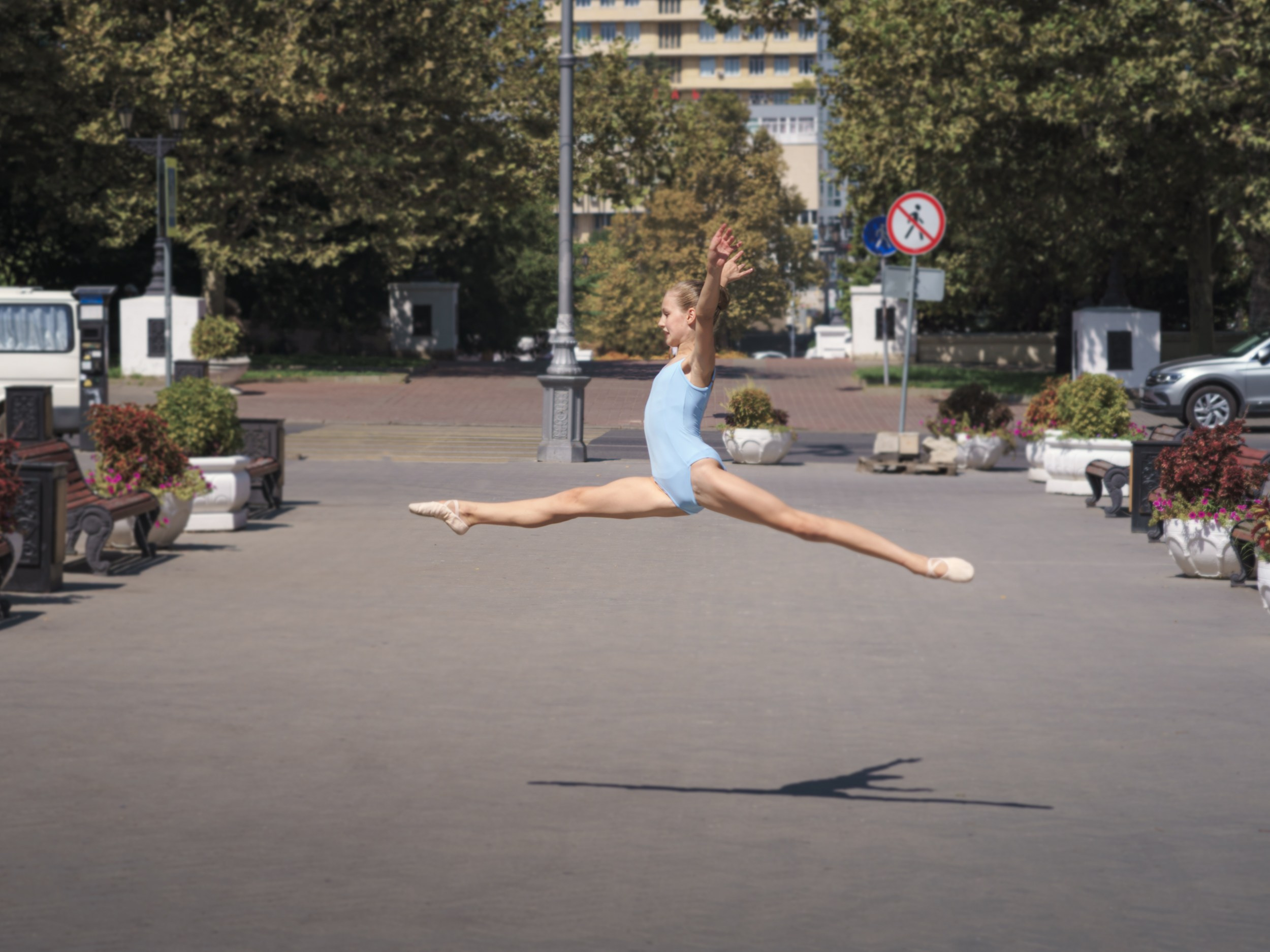 Портретная съемка начинающей балерины в г. Севастополь. Виктория Беник