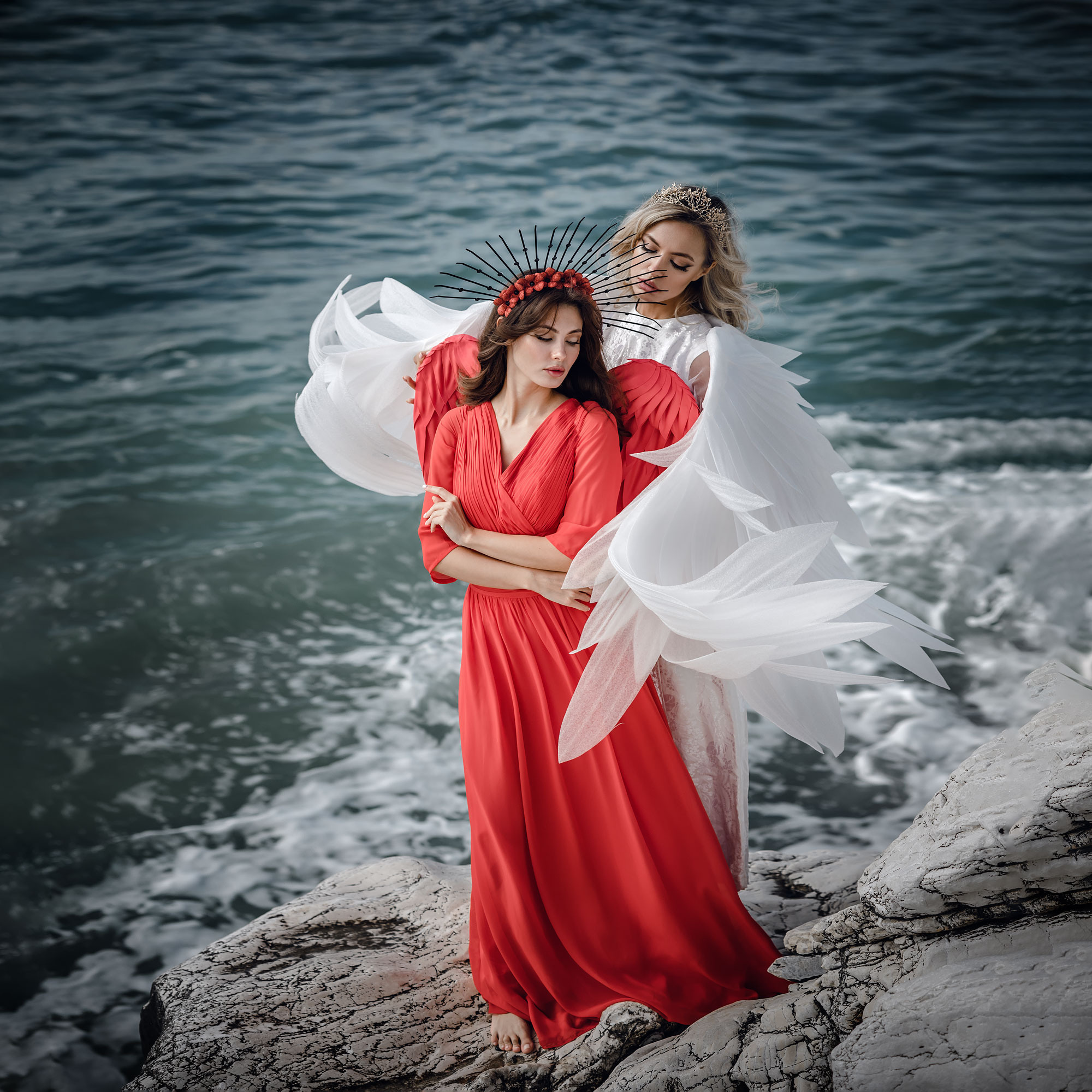 Портретная фотосессия для девушек и женщин в стиле арт. Фотограф в Москве Мухина Ирина