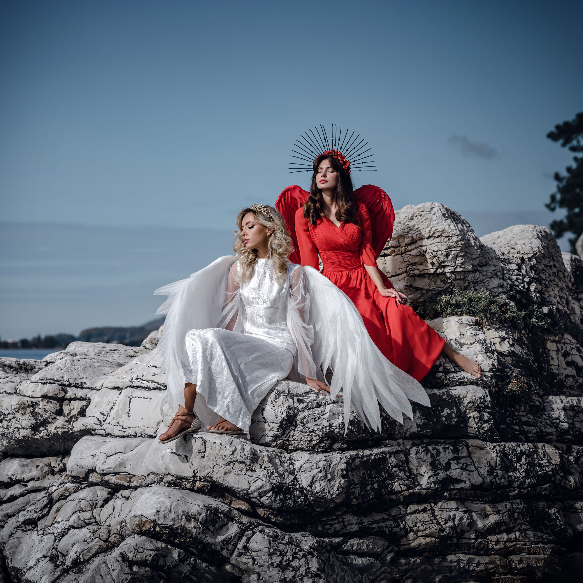 Портретная фотосессия для девушек и женщин в стиле арт. Фотограф в Москве Мухина Ирина