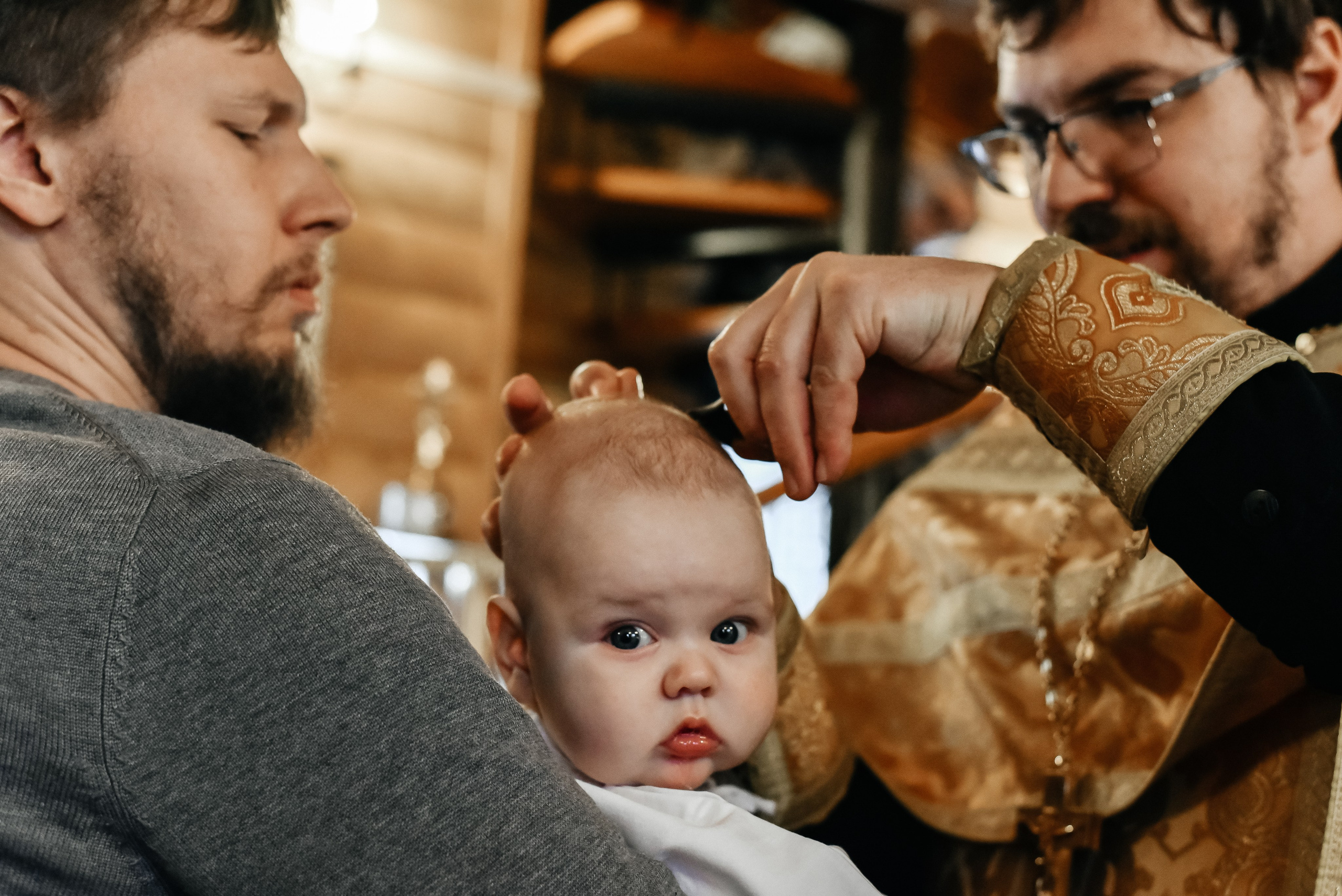 Крещение Сергия. Фотограф в Москве и Королёве Сутягина Мария