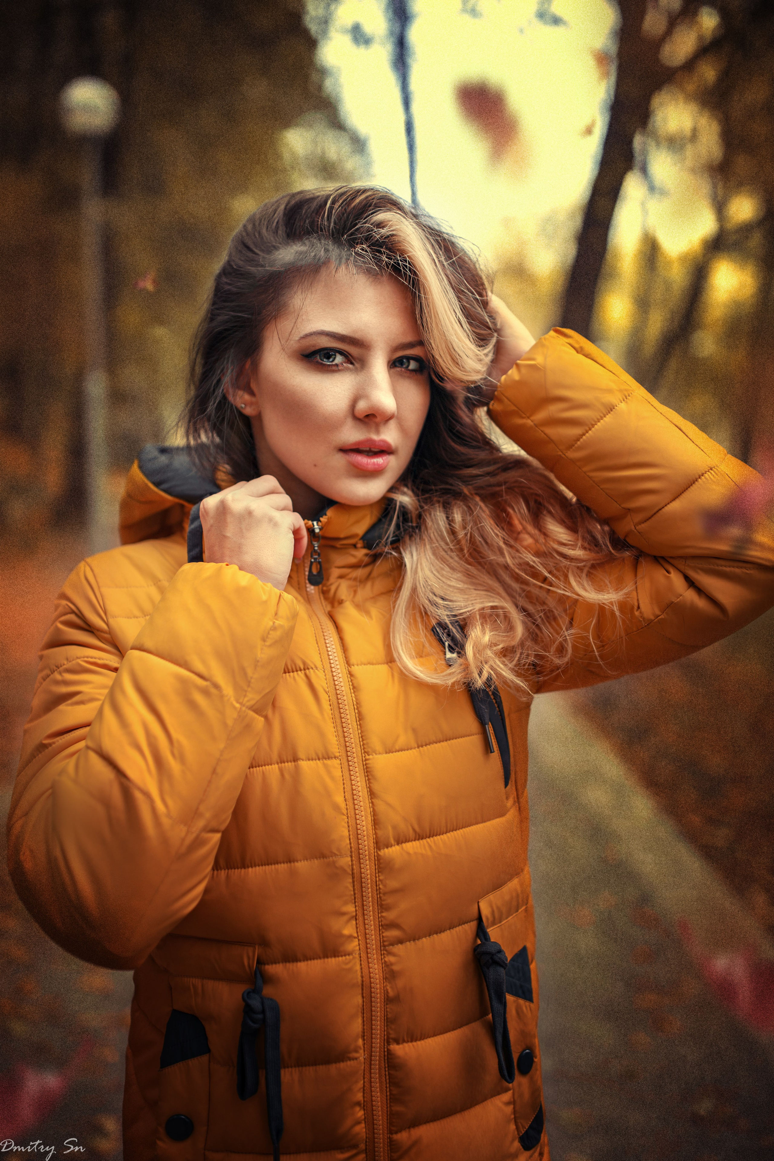 Осенняя прогулка в парке с Кристиной для «себя»