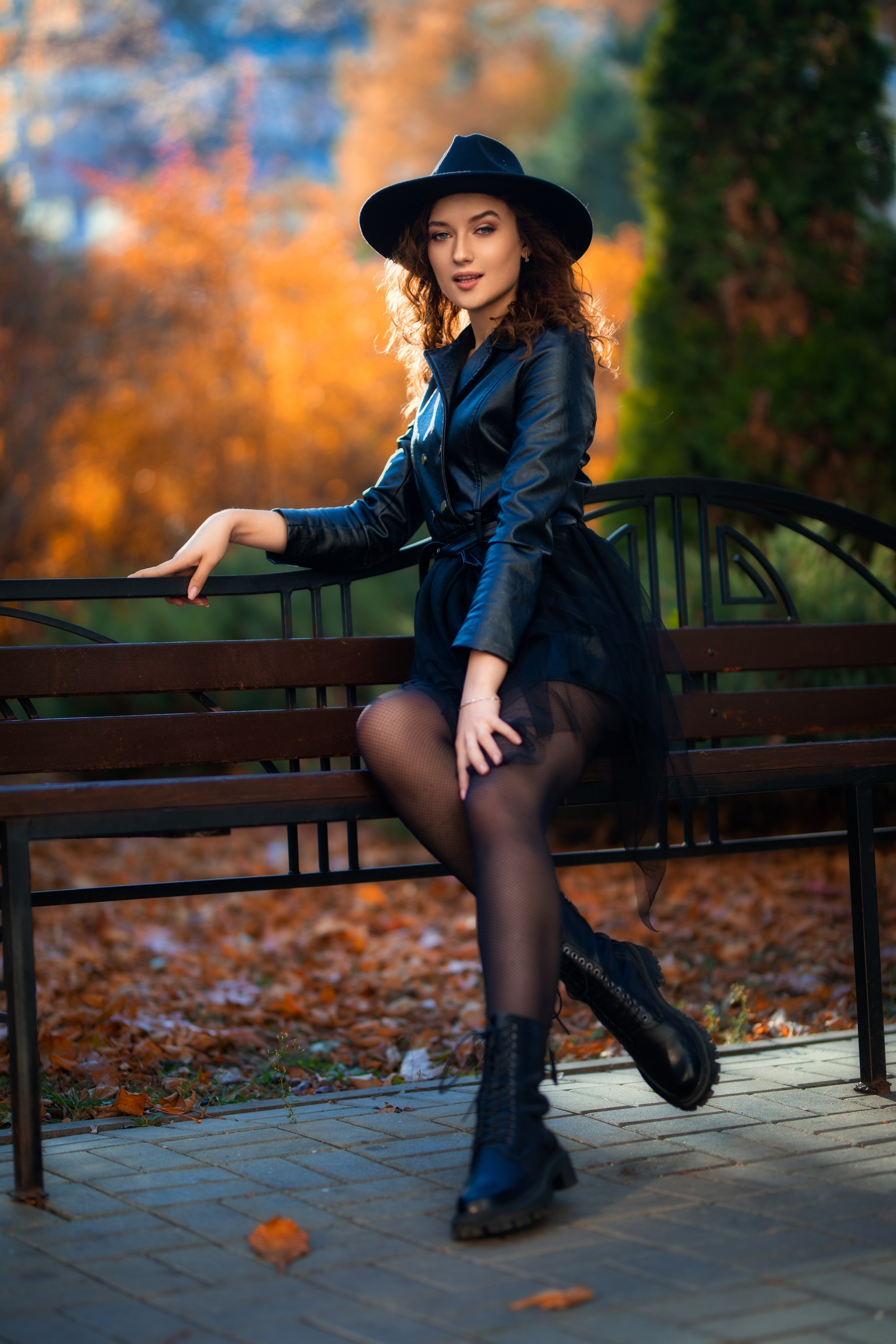 Осенняя фотосъемка в парке с Анастасией в формате для «себя»