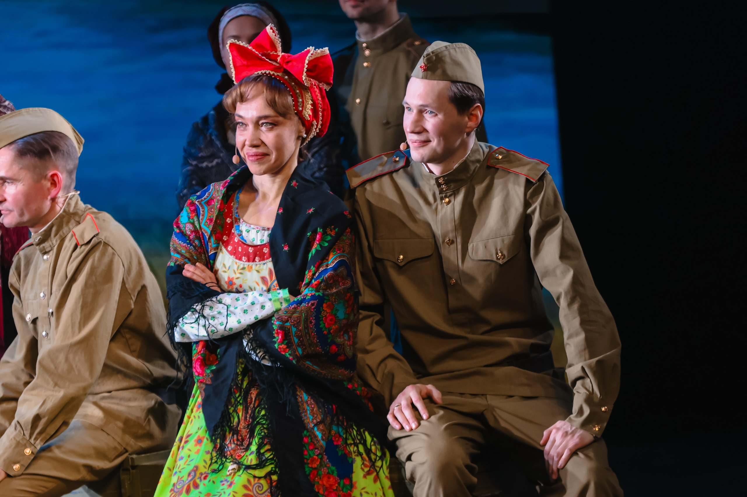 Василий Теркин, театр «Русская песня». Фотограф Ольга Махалова — Санкт-Петербург, Москва, Нижний Новгород