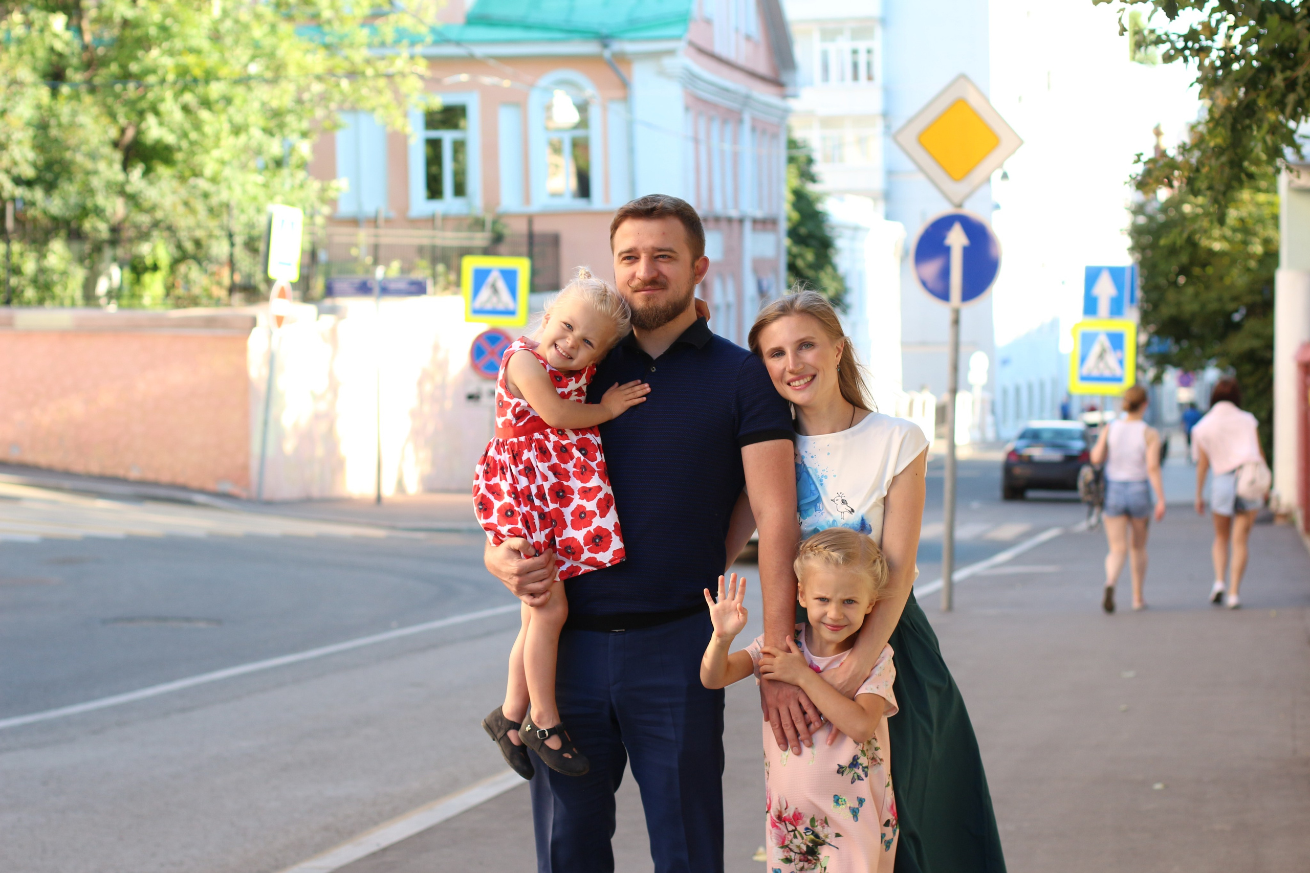 Семья. Фотограф Мария Згонник