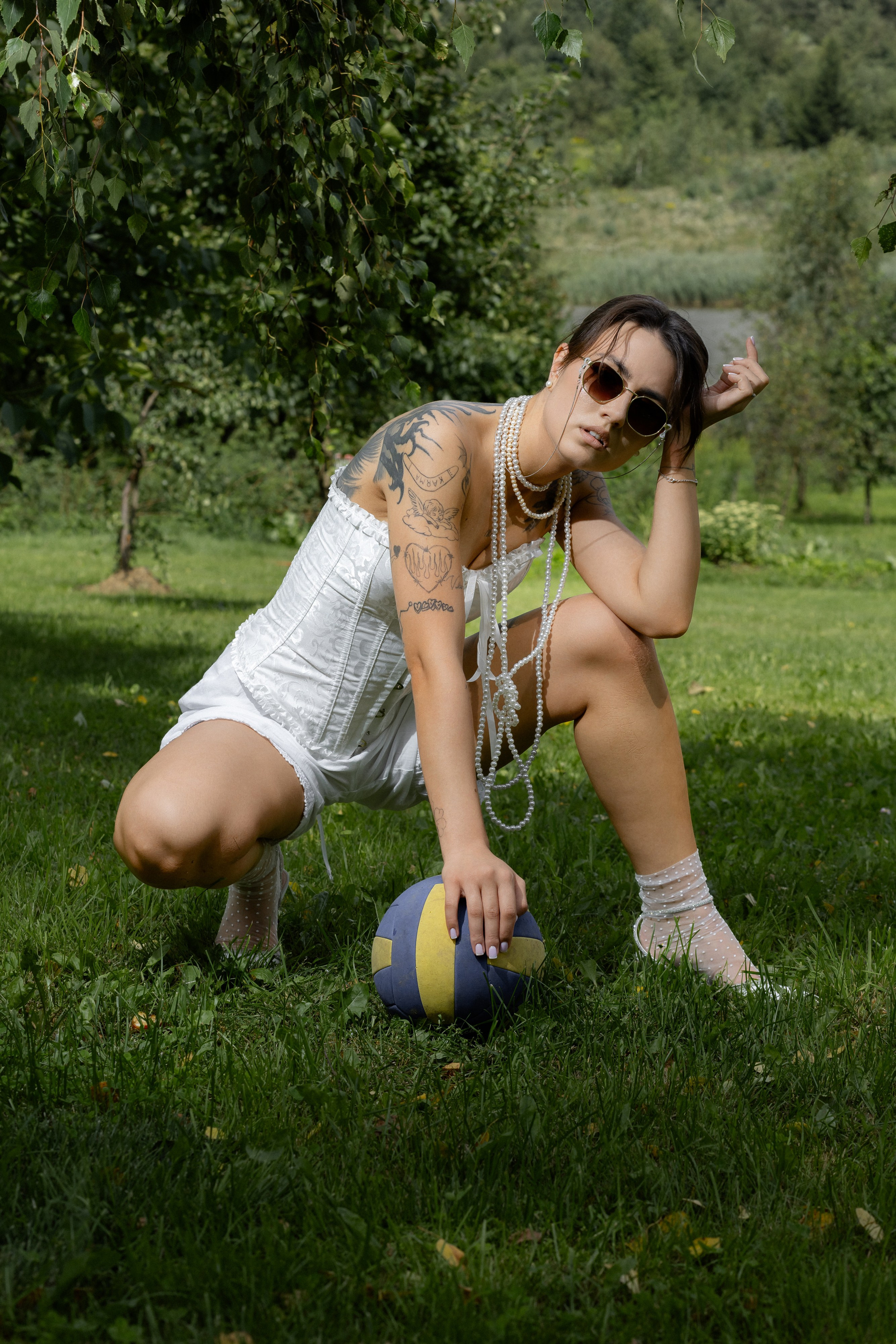 Свадебная фотосессия со вспышкой