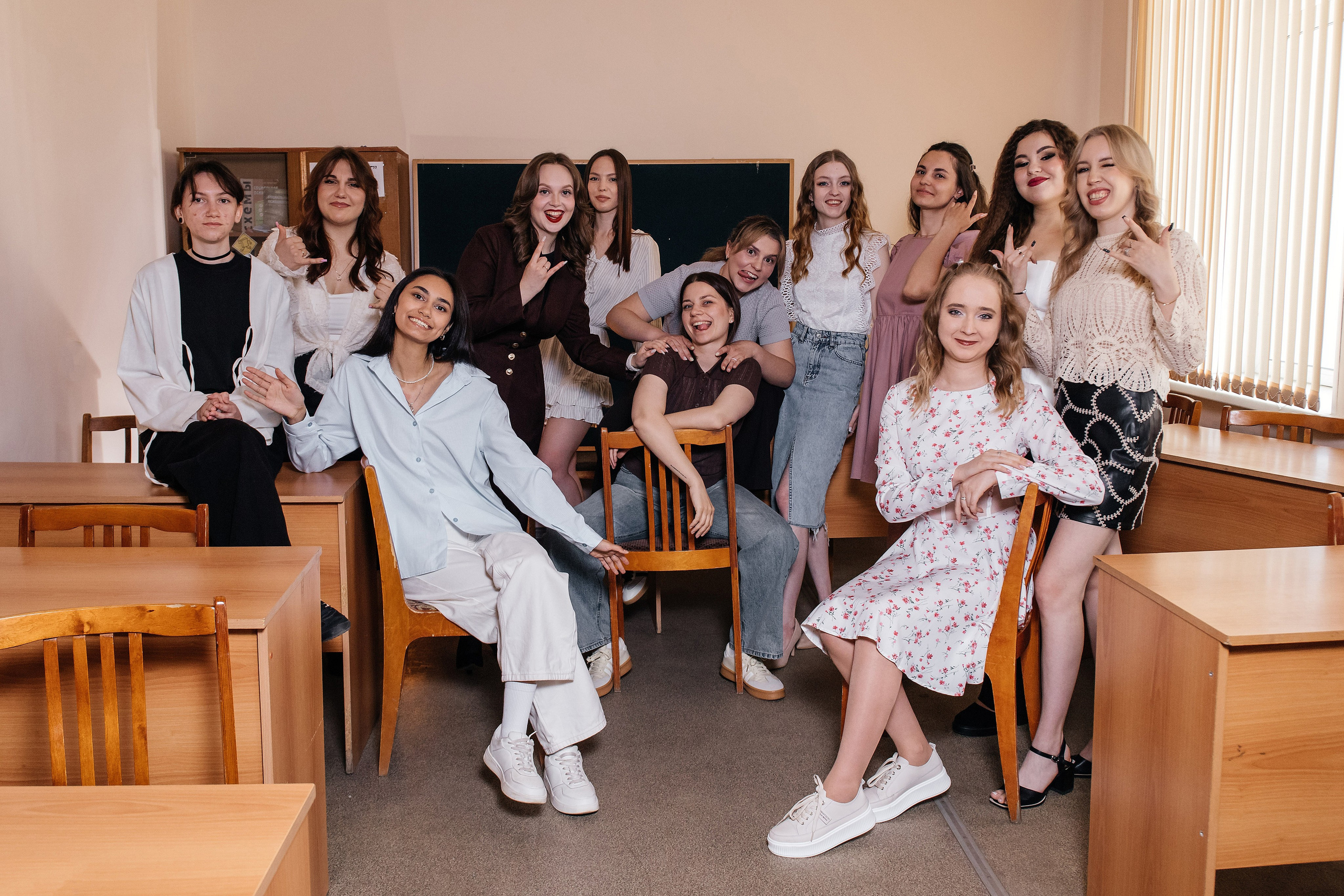 Выпускники-учителя начальных классов. Фотограф Елена Балакина (Челябинск)