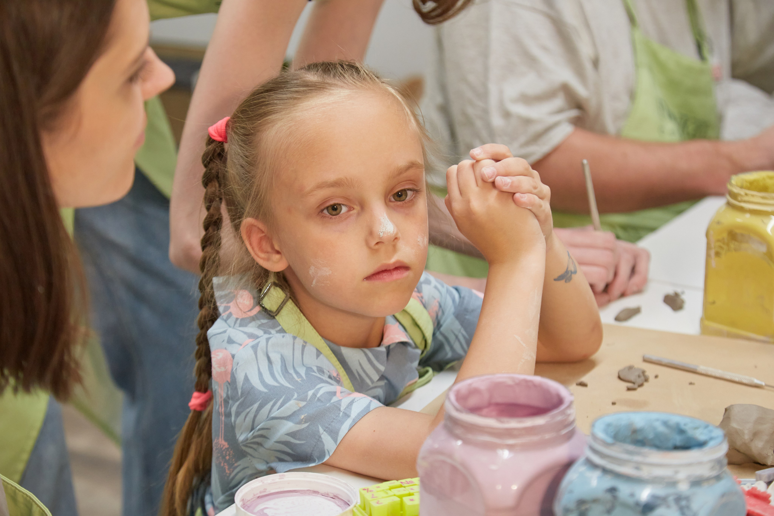 Семья в гончарной мастерской. Budanovaphoto.ru