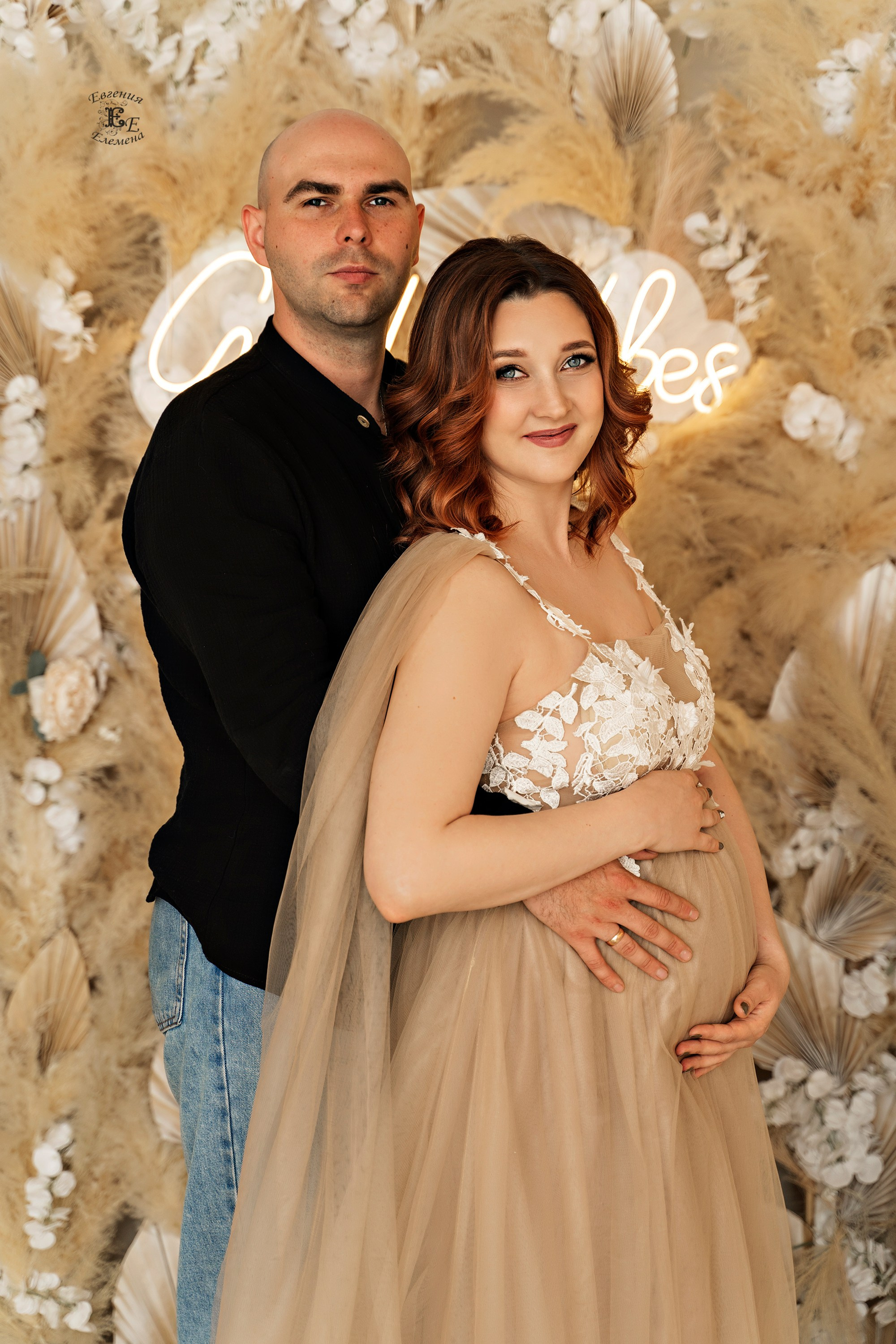 Фотосессия Елены и Антона «Ожидание малыша». Семейный и портретный фотограф в Санкт-Петербурге Евгения Елемена
