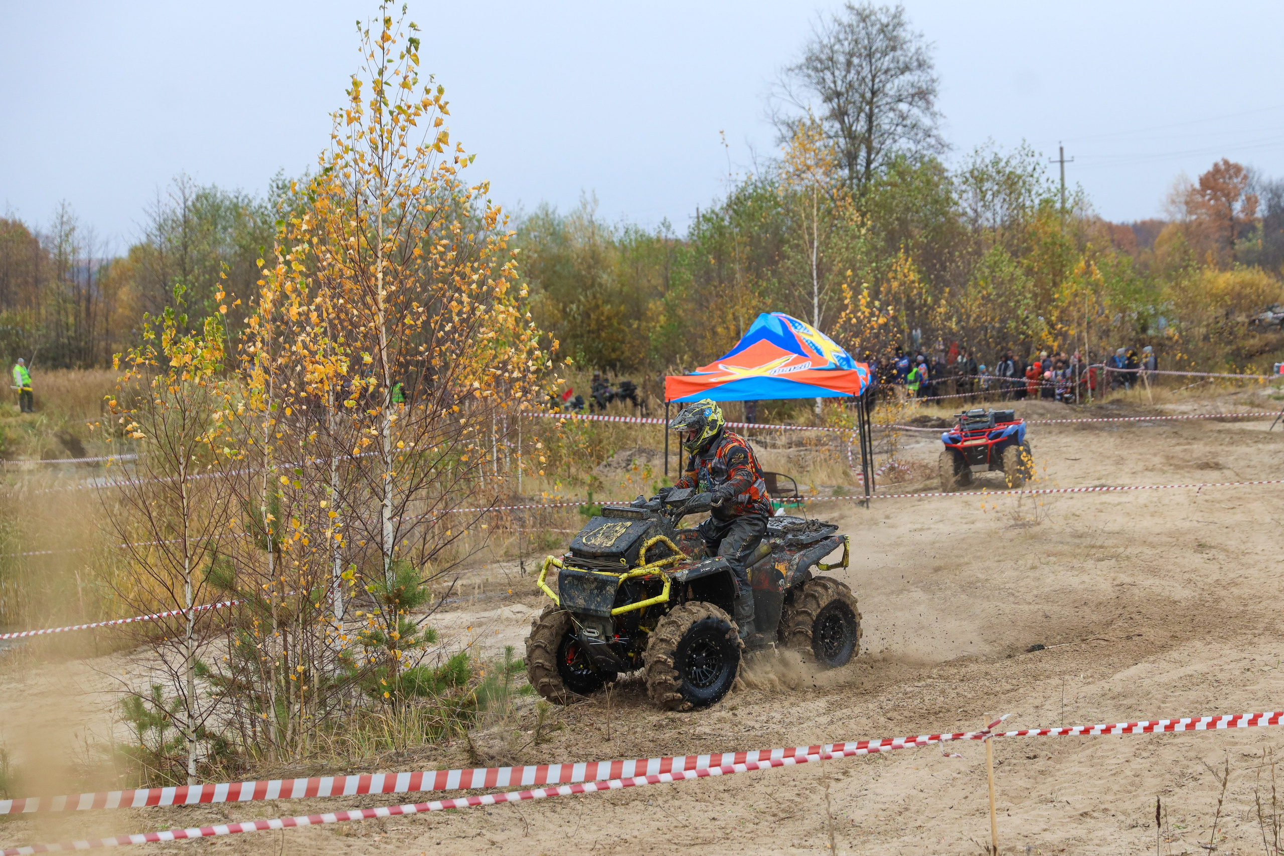 Гонки на квадроциклах Грязевое кольцо. Спортивный фотограф в Самаре