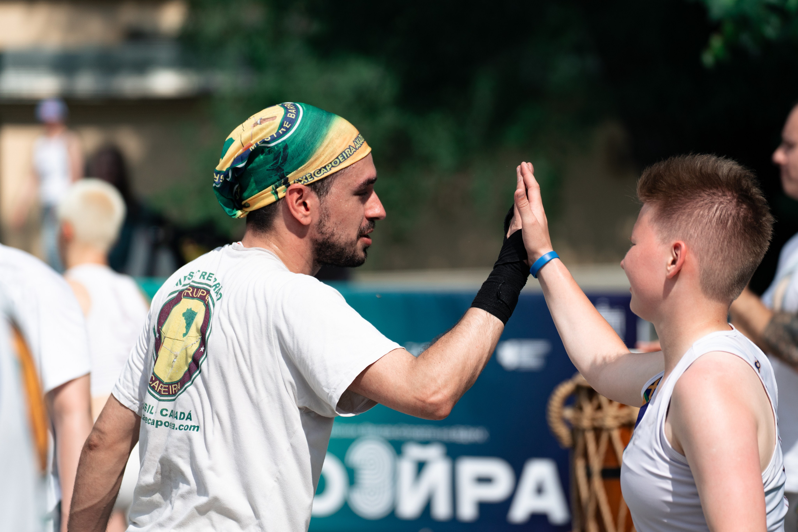 Открытый класс AXE Capoeira на фестивале неолимписких видов спорта на ВДНХ 2025 г:. Фотограф в Москве Ткаченко Владимир