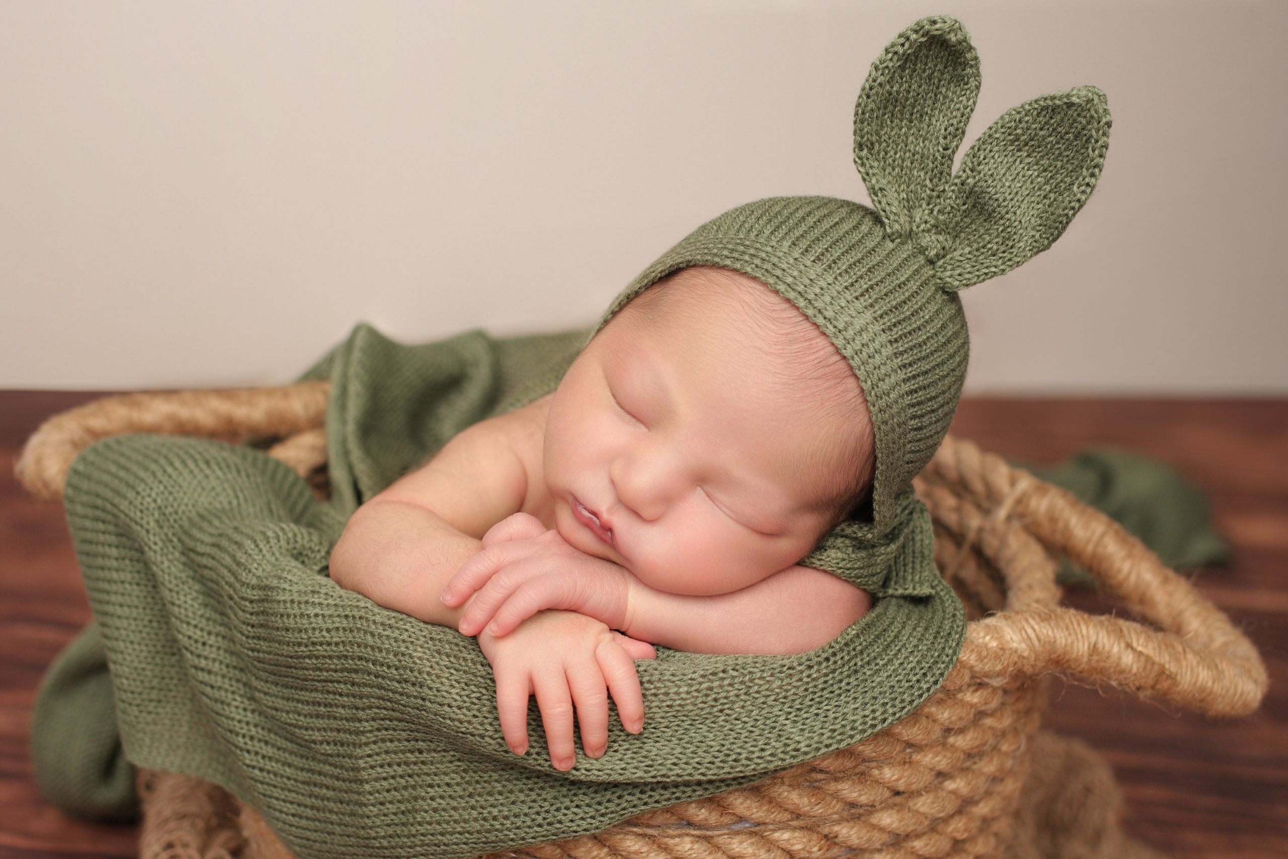 Ньюборн съемка Мусы. Детский фотограф новорожденных в Москве и Московской области Анна