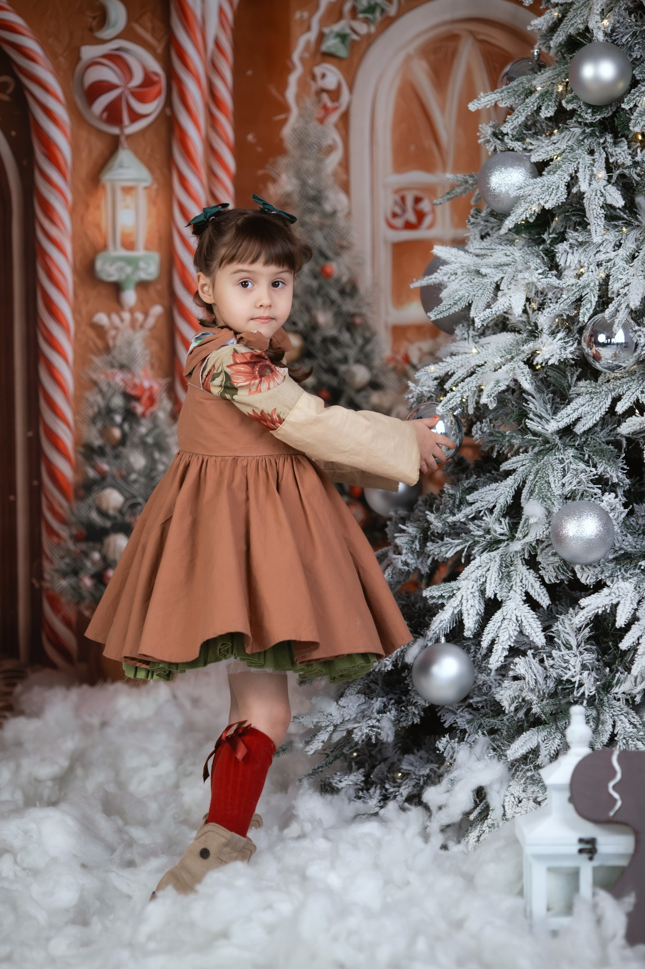 Детский фотопроект «Пряничный домик». Фотостудия Фонарь