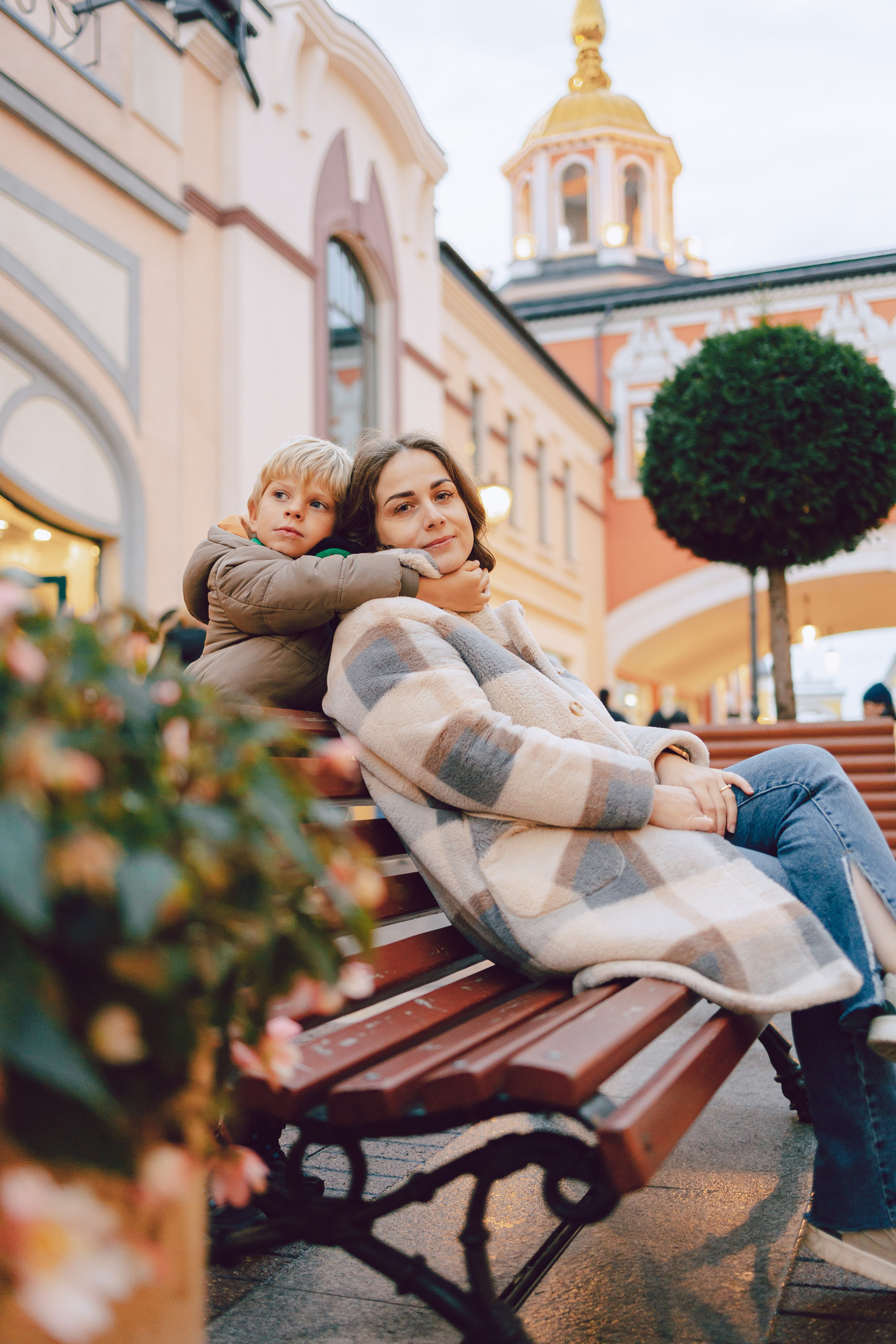 Мама и сын. Семейный Фотограф в Москве Евгения Симоненко